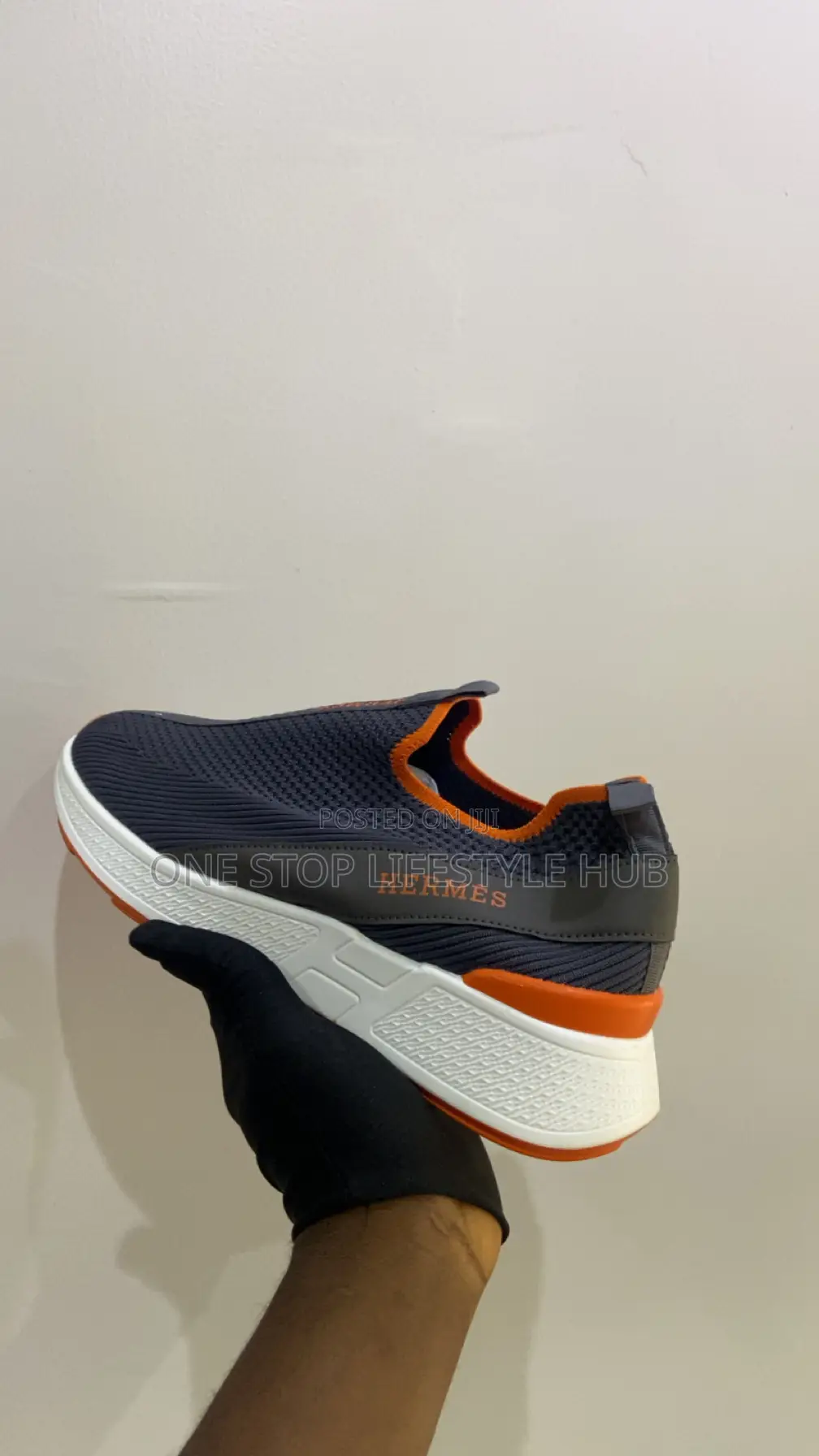 Hermes Quality Luxury Men Slip-on Sneakers