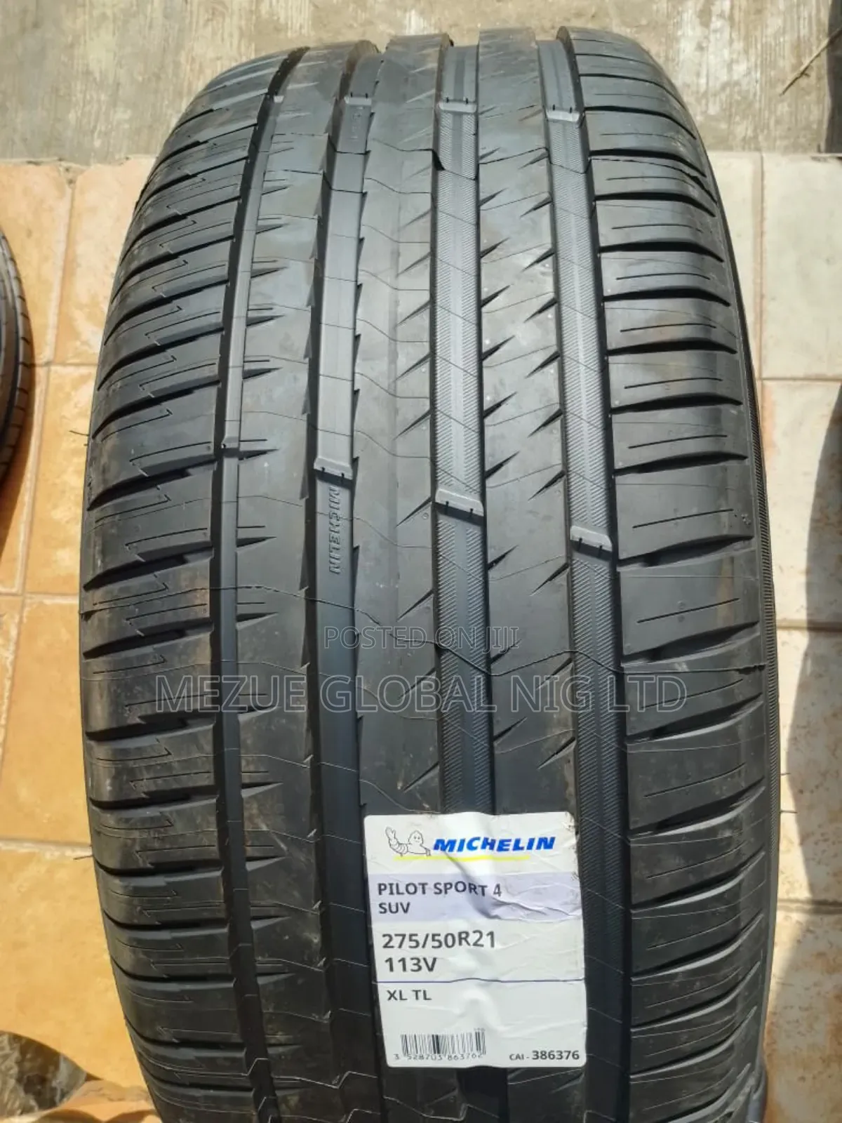 Michelin Tyre 275/50/21 for Range Rover Sport Etc 