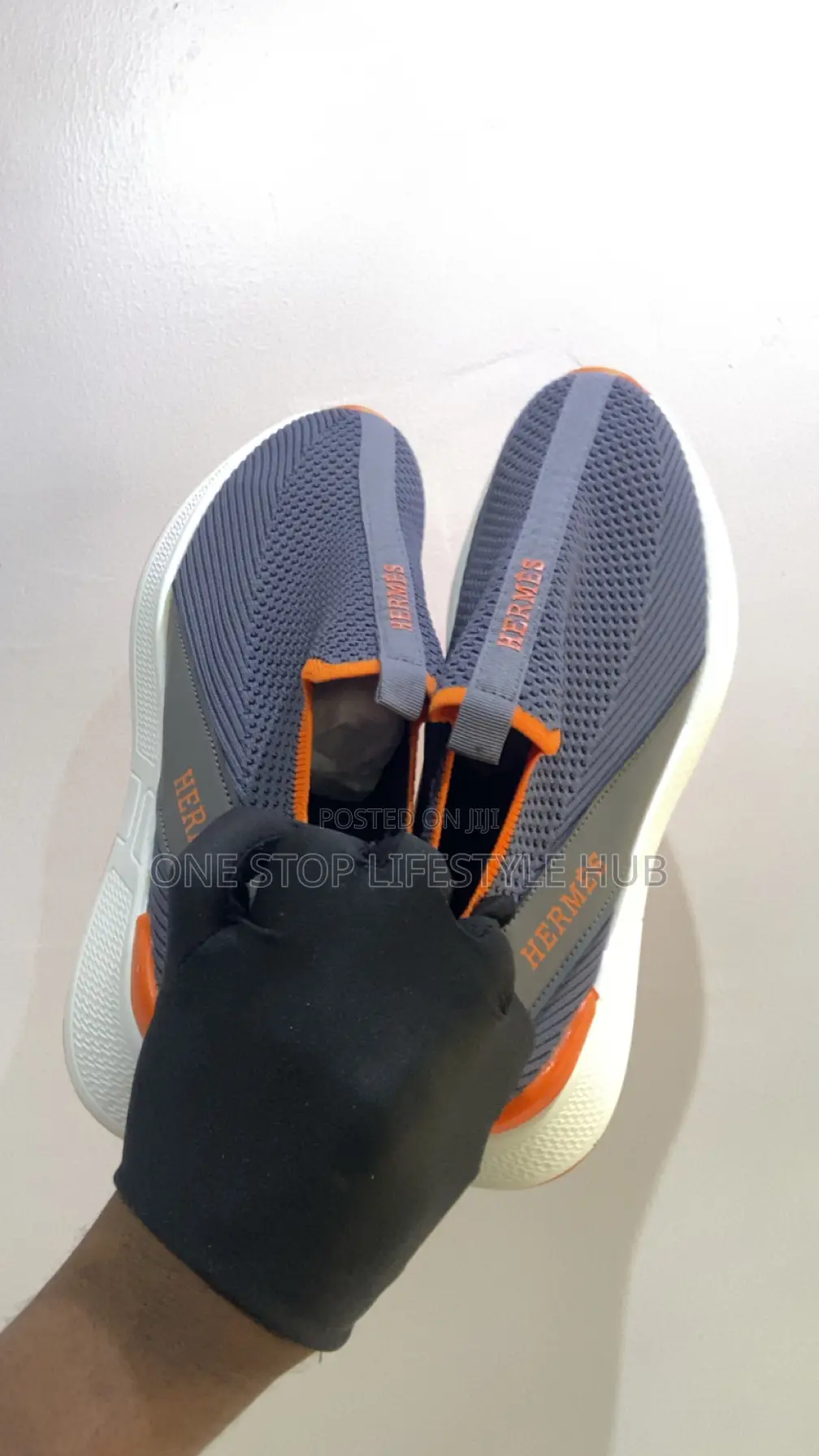 Hermes Quality Luxury Men Slip-on Sneakers