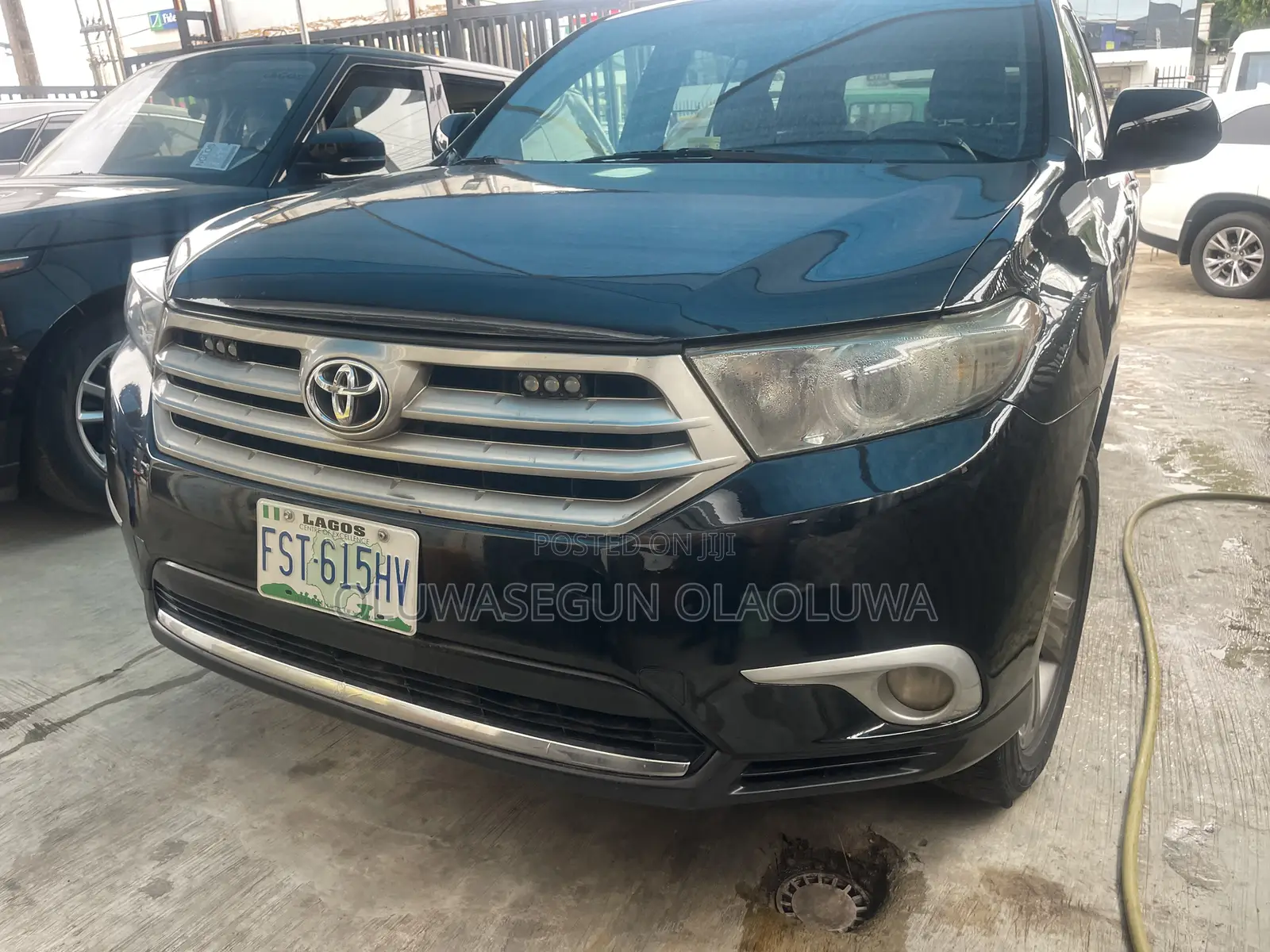 Toyota Highlander Limited 2012 Black