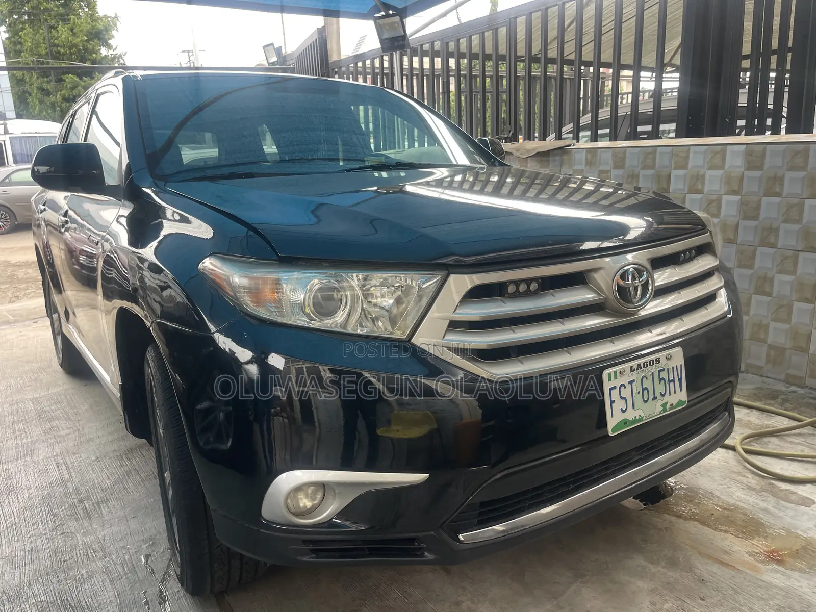 Toyota Highlander Limited 2012 Black