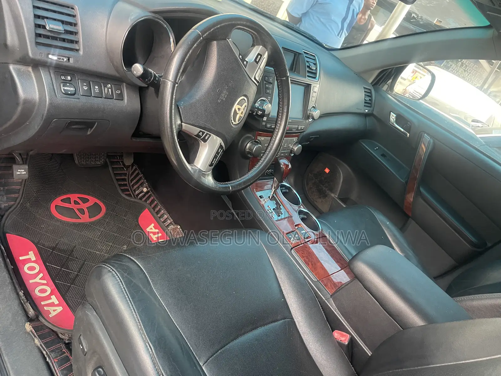 Toyota Highlander Limited 2012 Black