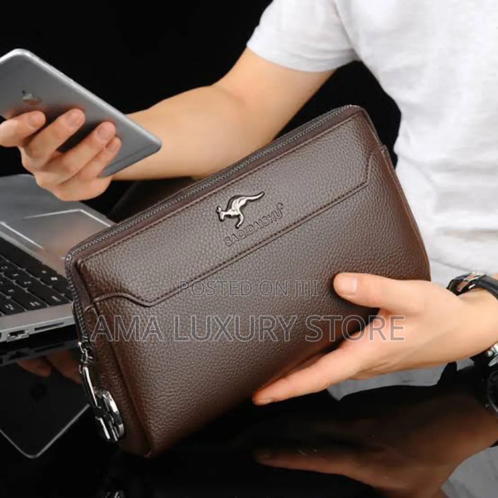 Saqudaishu Luxury Men Purse Wallet –Stylish, Durable Premium Leather