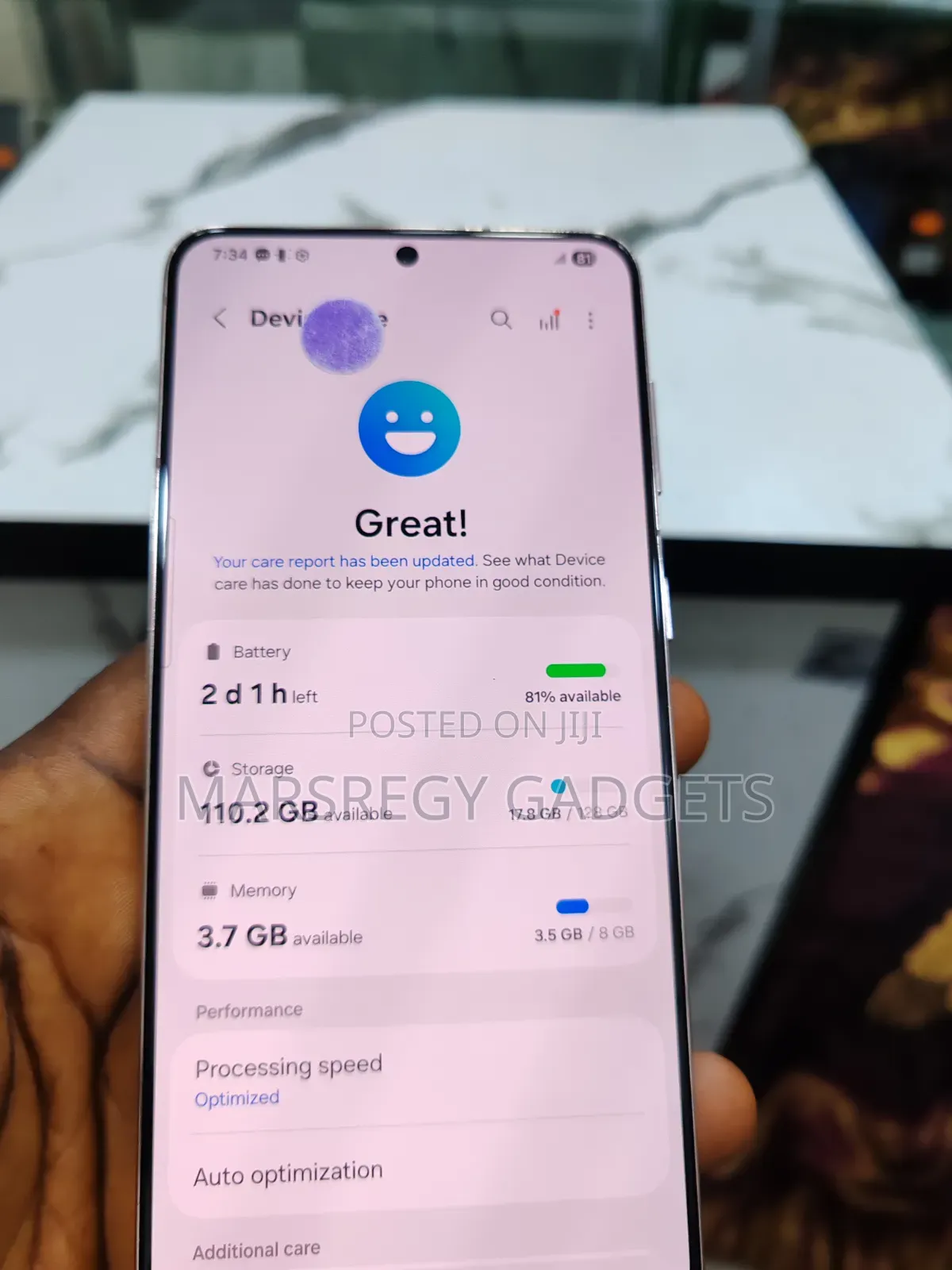 Samsung Galaxy S21+ 5G 128 GB Gold
