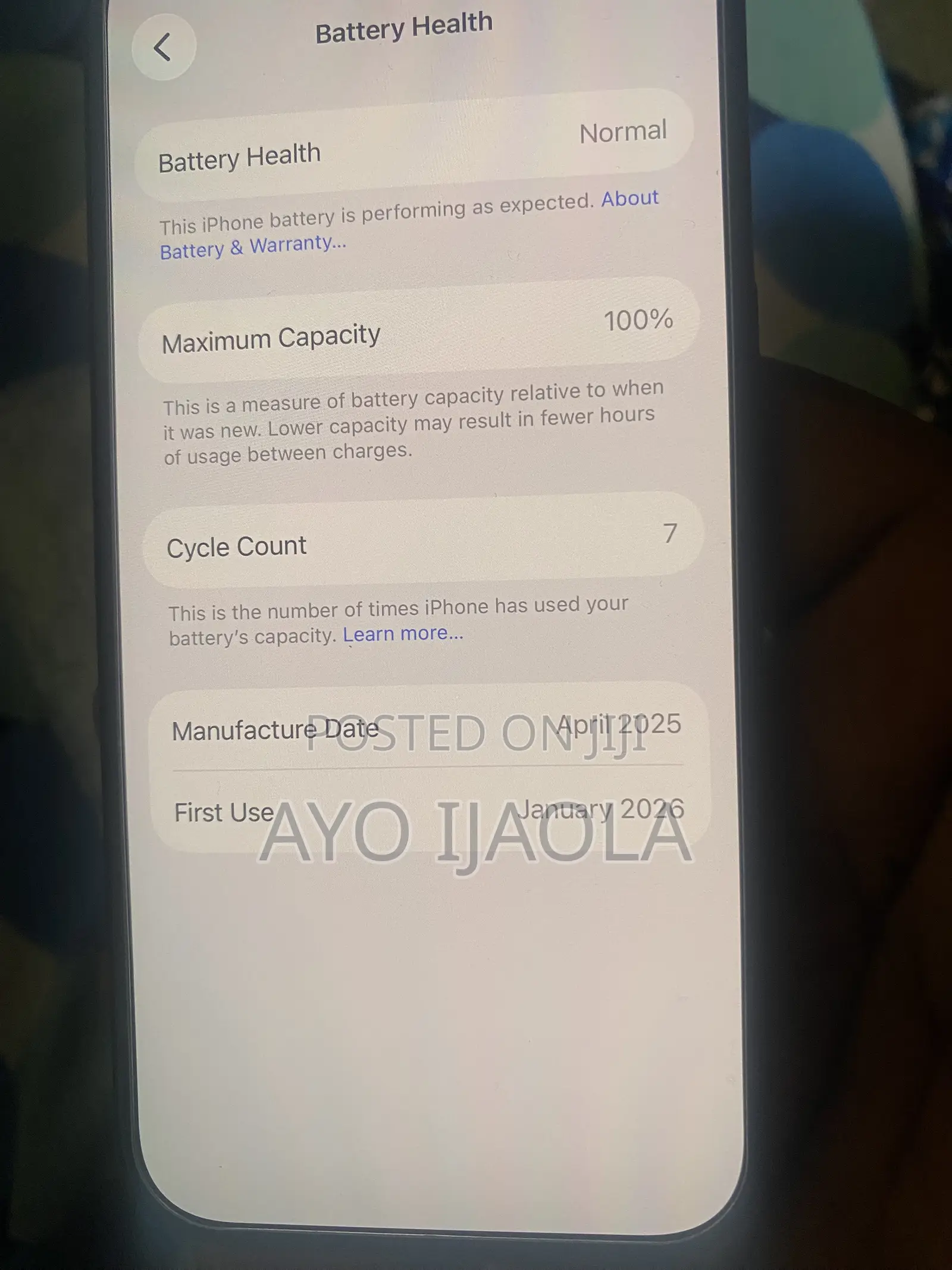 New Apple iPhone 15 128 GB Black