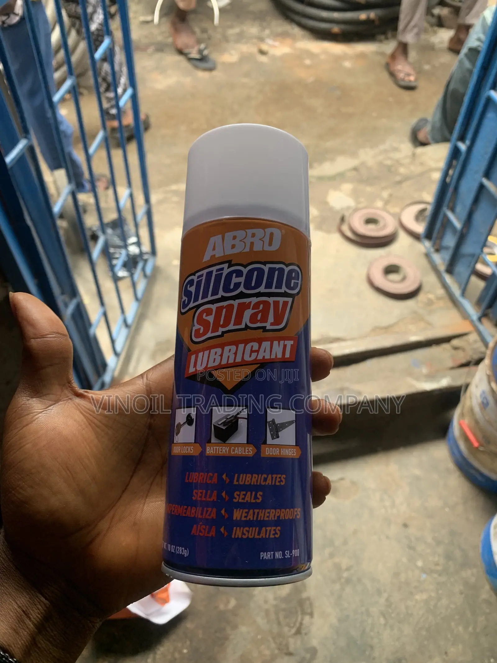 Abro Silicone Spray Lubricant