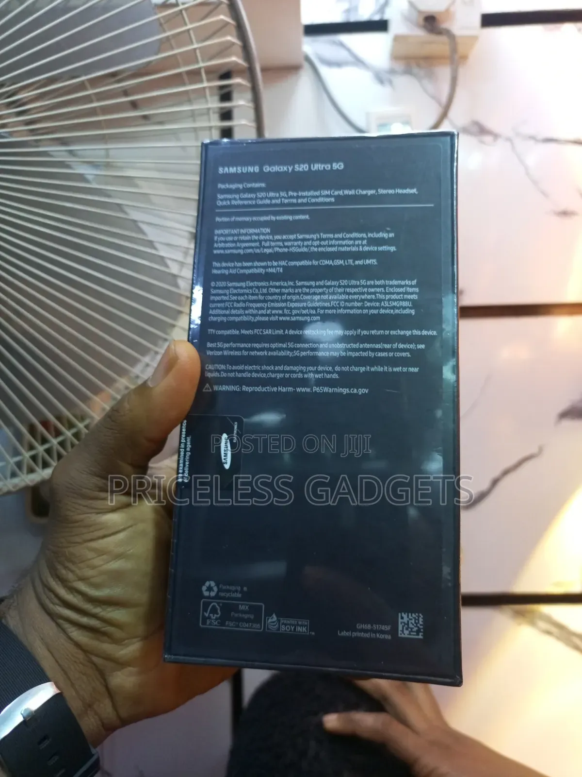 New Samsung Galaxy S20 Ultra 5G 256 GB Gray