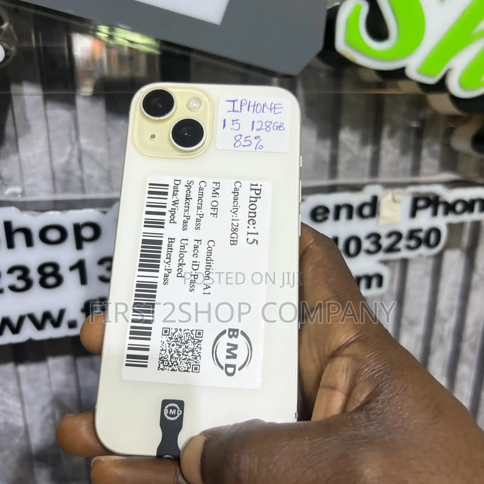 Apple iPhone 15 128 GB Yellow