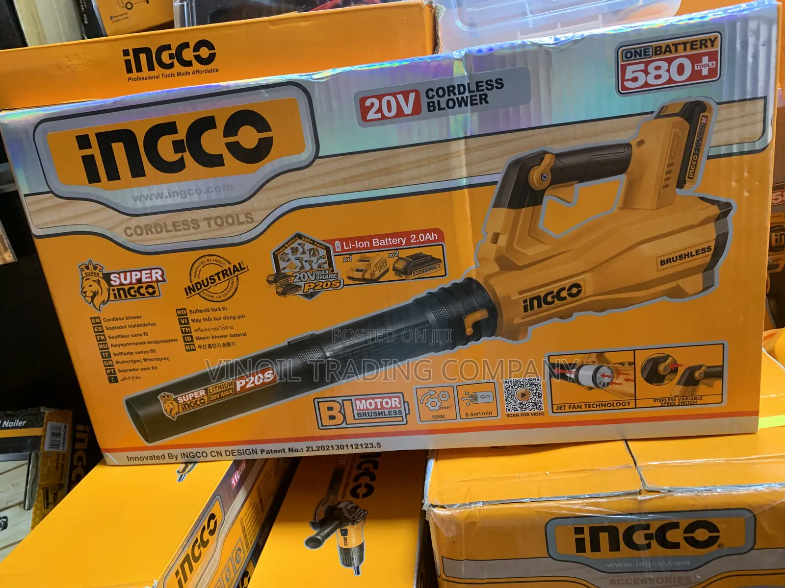 Ingco 20v Cordless Blower