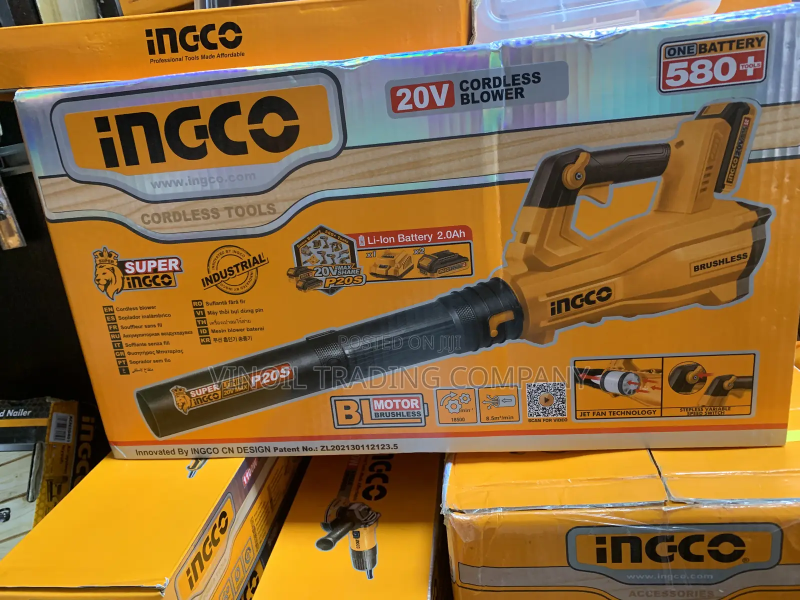 Ingco 20v Cordless Blower