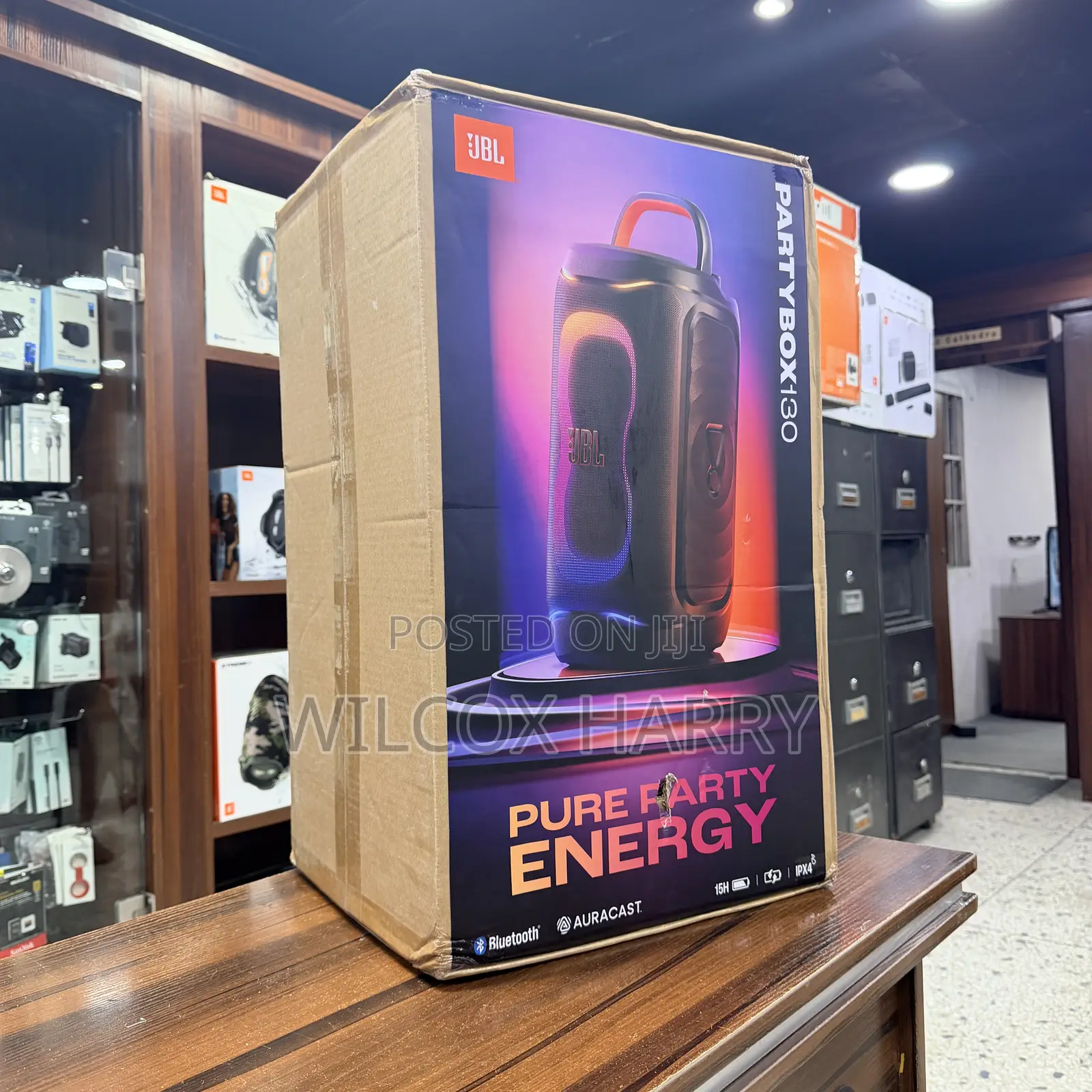 JBL Partybox 130 Portable Bluetooth Party Speaker
