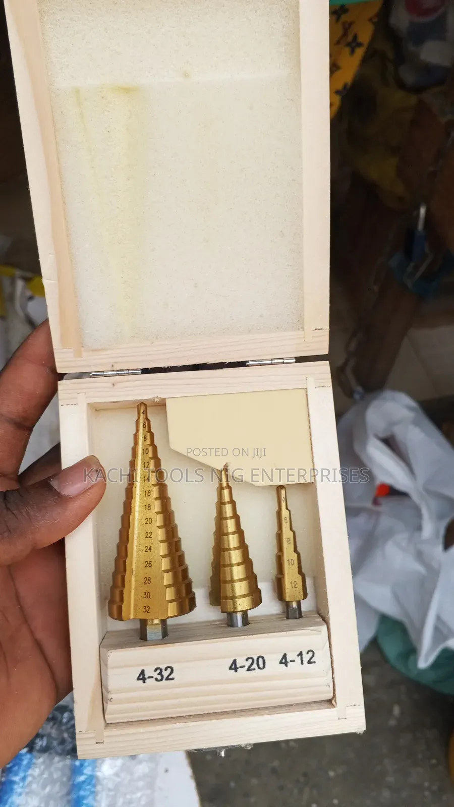 Set of Steps Drilling Bitt