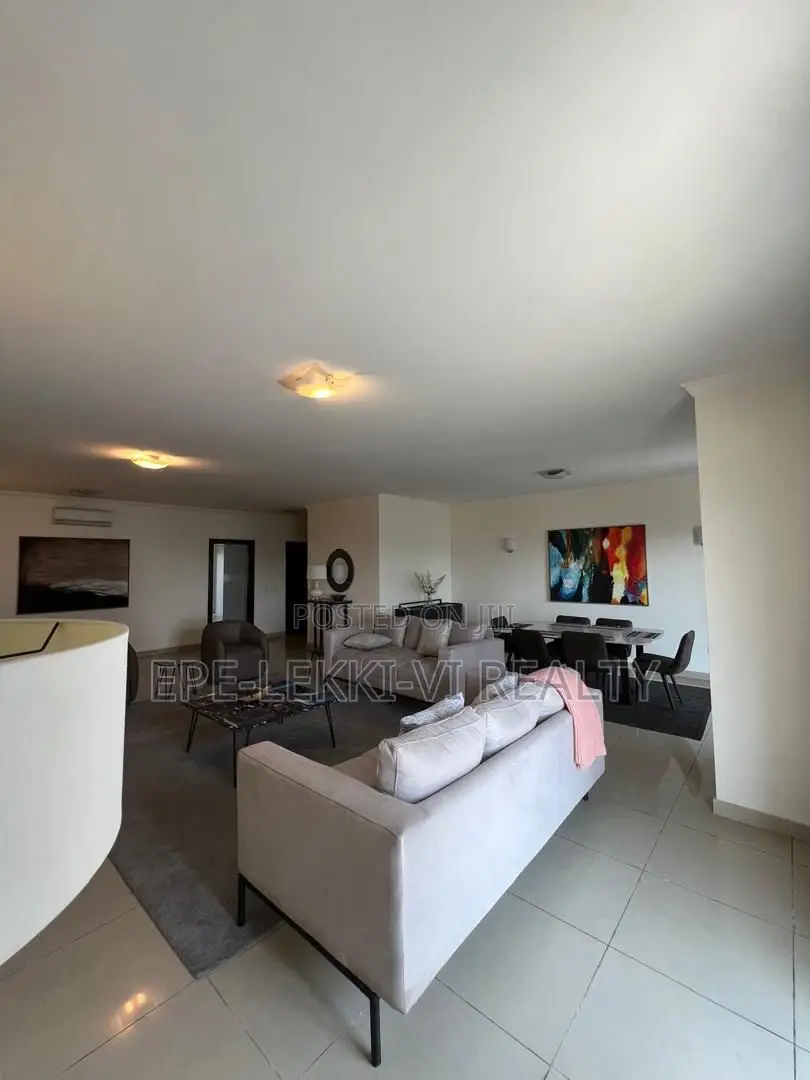 Furnished 3bdrm Apartment in Ikoyi for rent