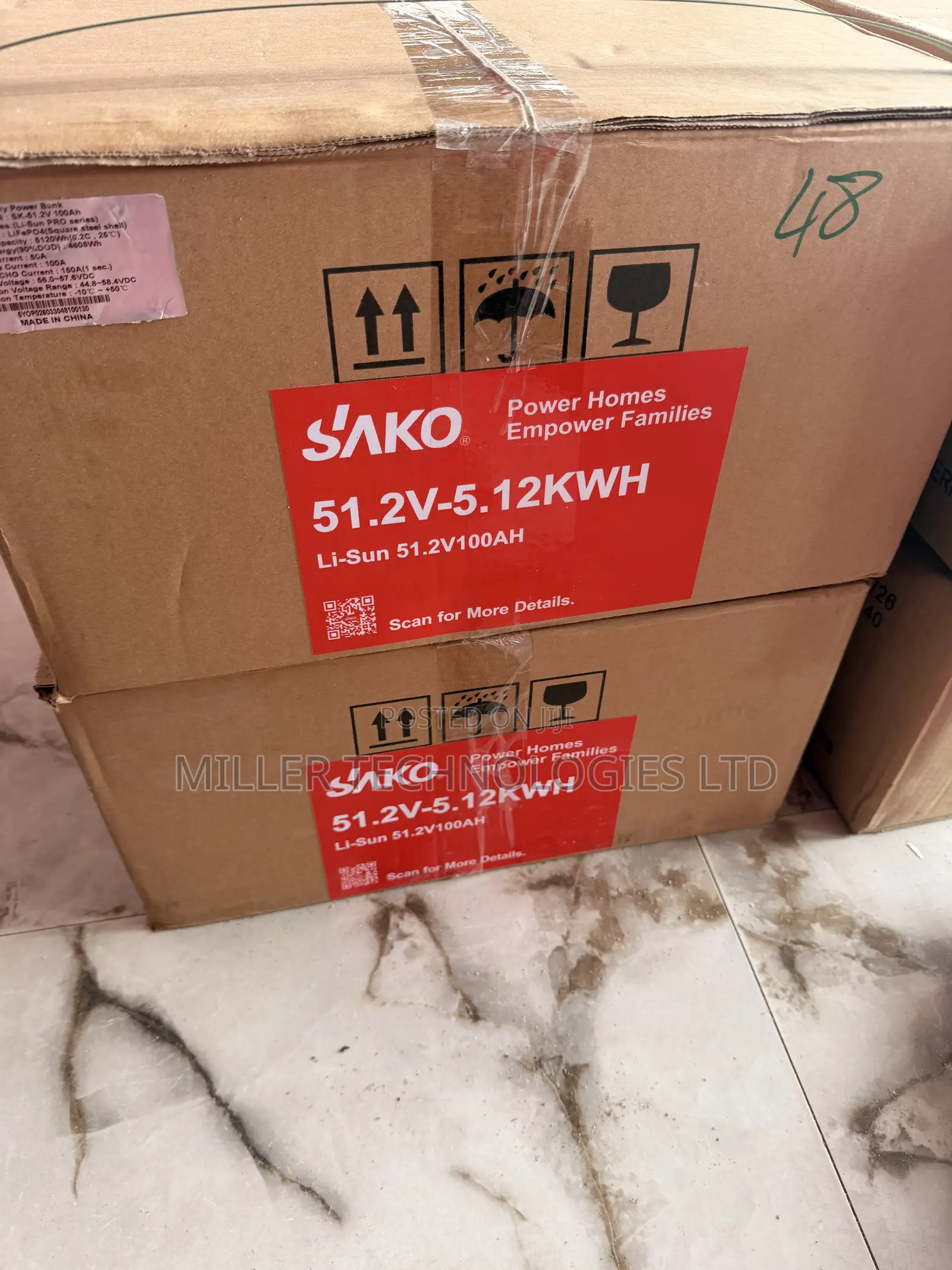 Sako Lithium Battery 5kwh 48v