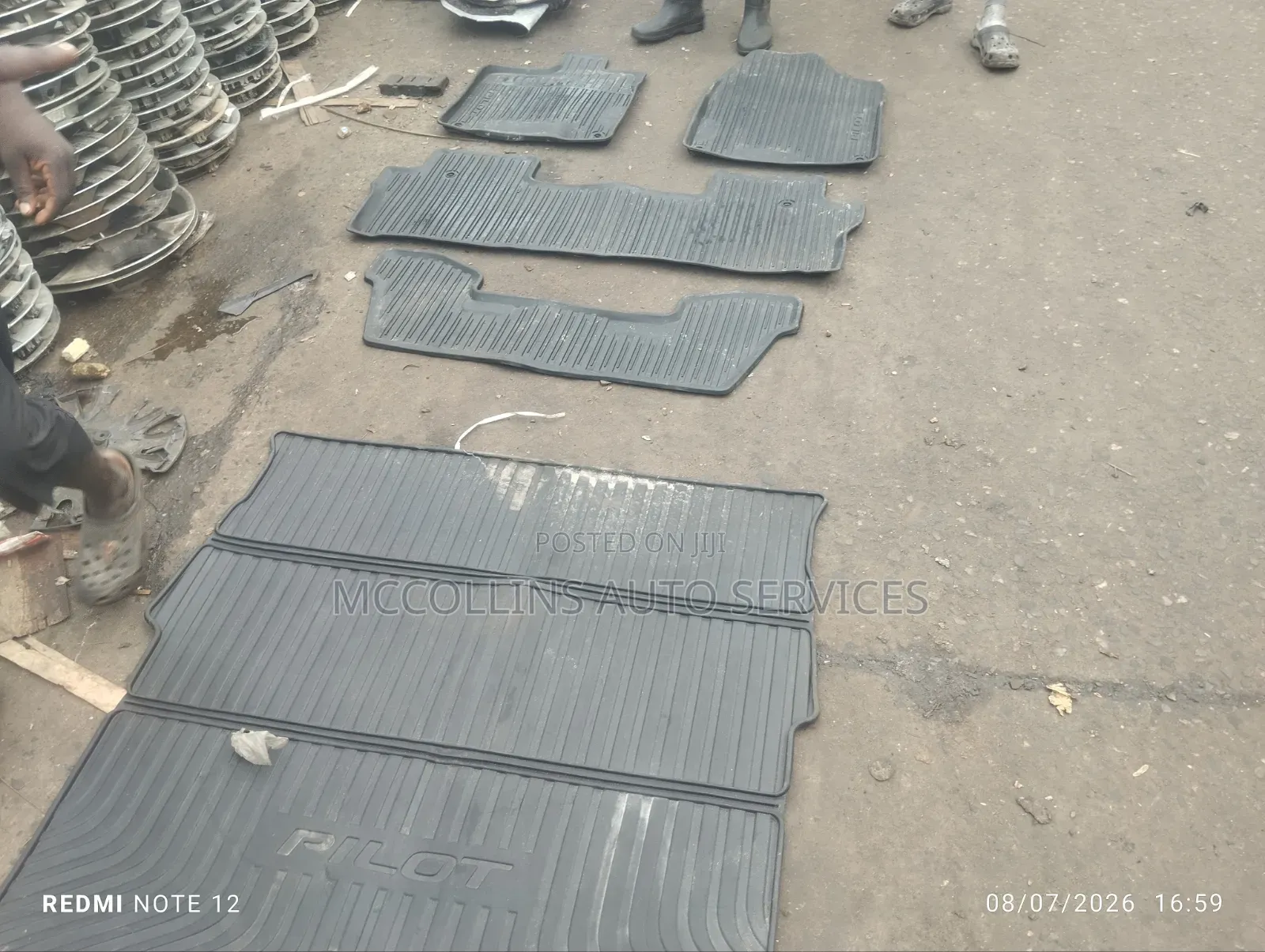 Honda Pilot 2015, 2016, 2017 Complete Foot Mat