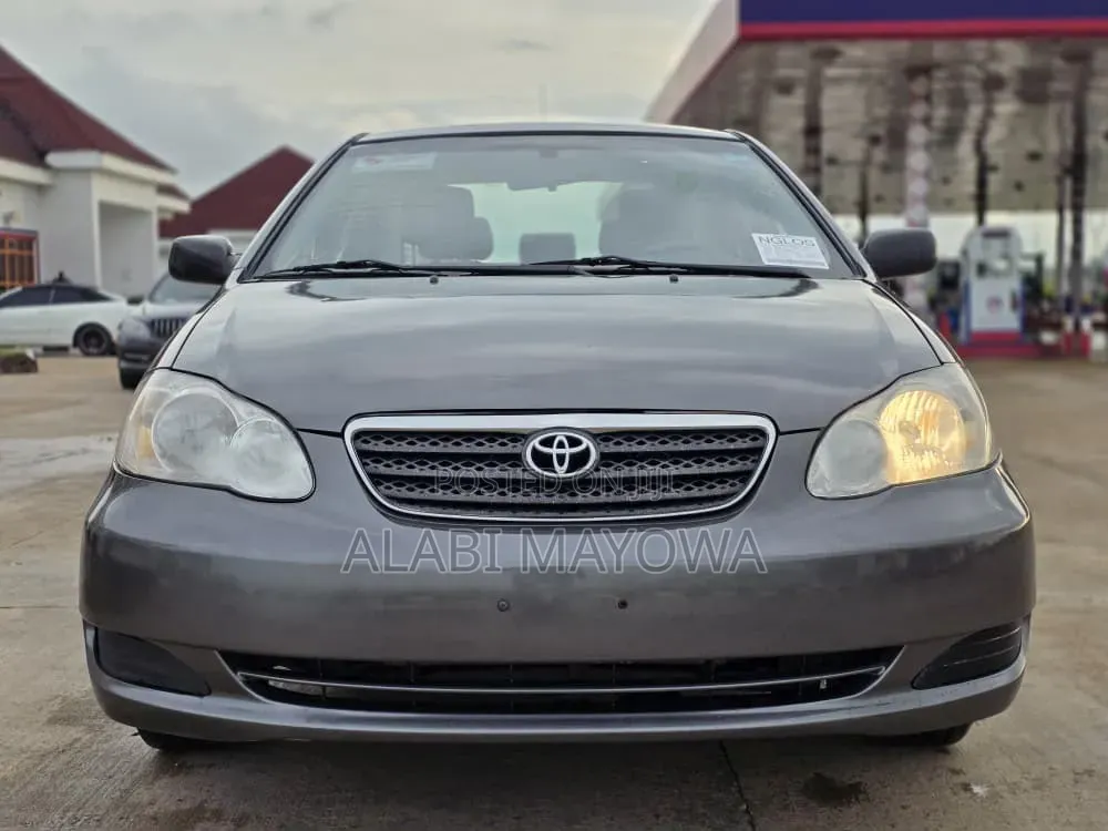 Toyota Corolla S 2005 Gray