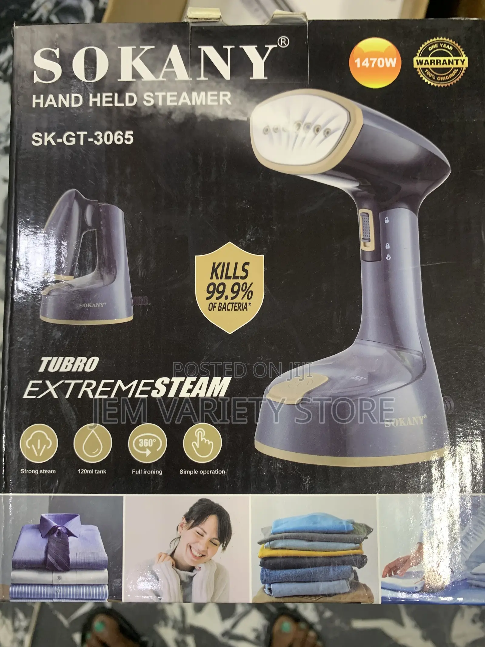 3065 Sokany Garments Steamer