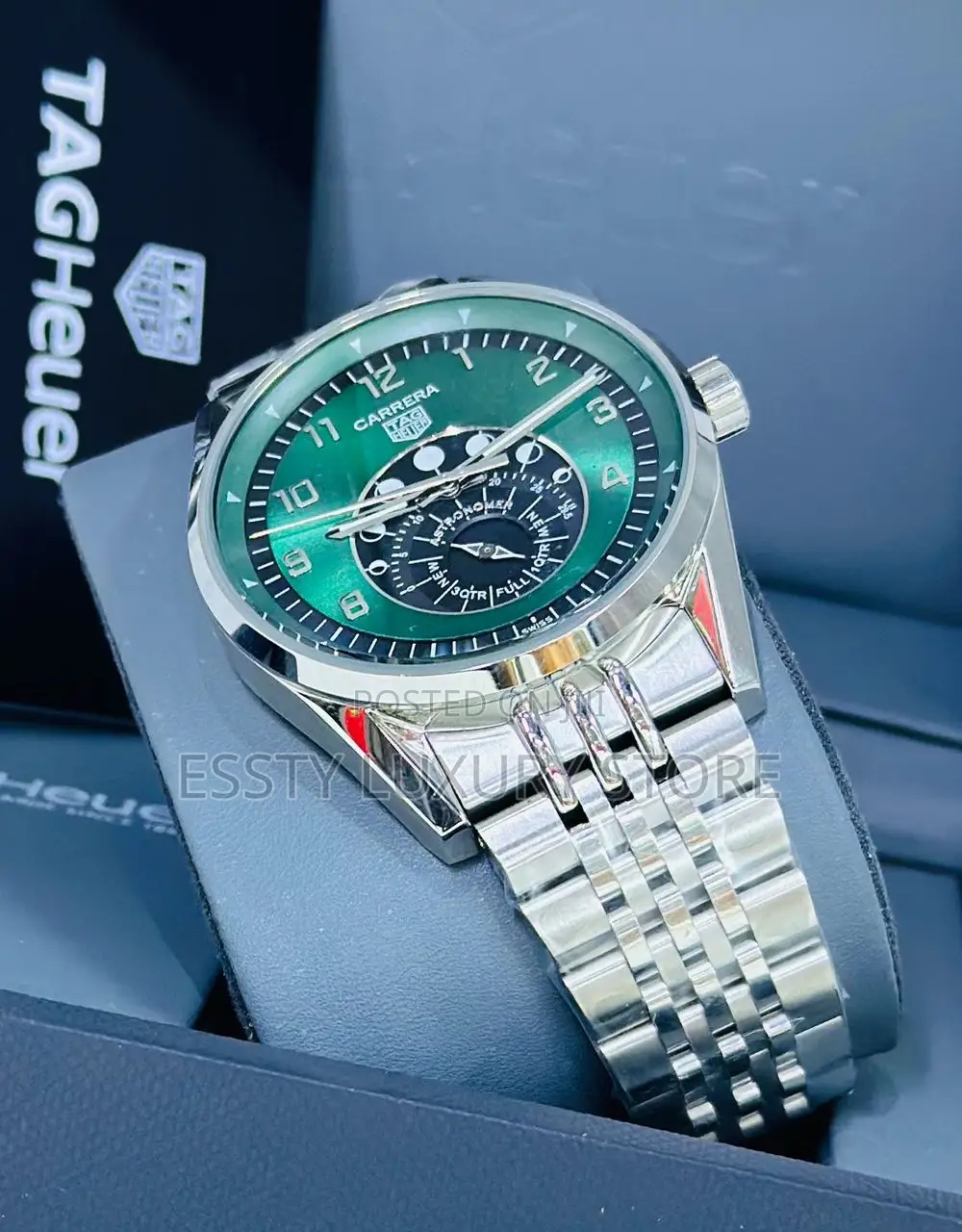 Carrera Tag Quality Luxury Men Stainless Wristwatch