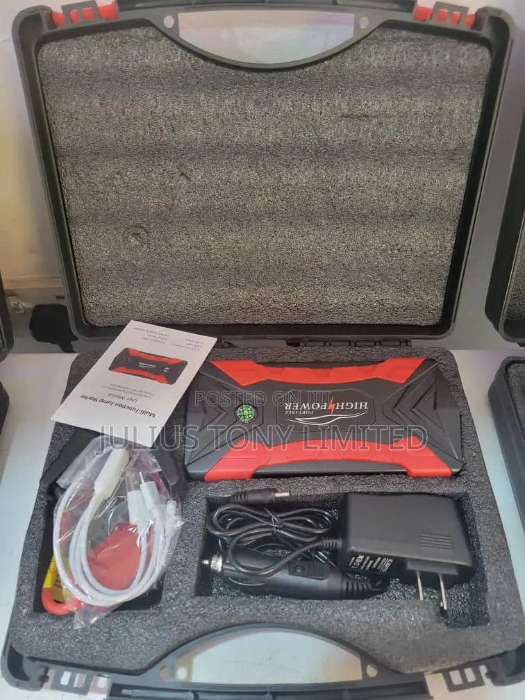 High-Power Car Jump Starter Kit Multi-Function Emergency Power Bank
