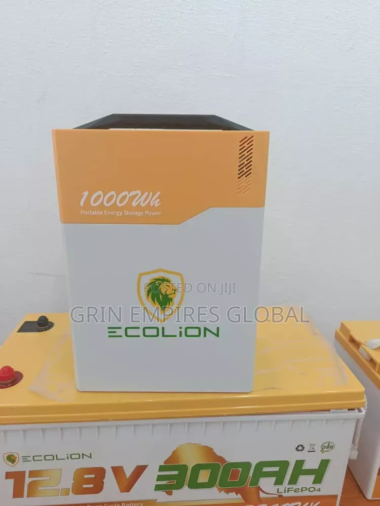 1000wh/300w Ecolion Portable Energy Storage Power Supply