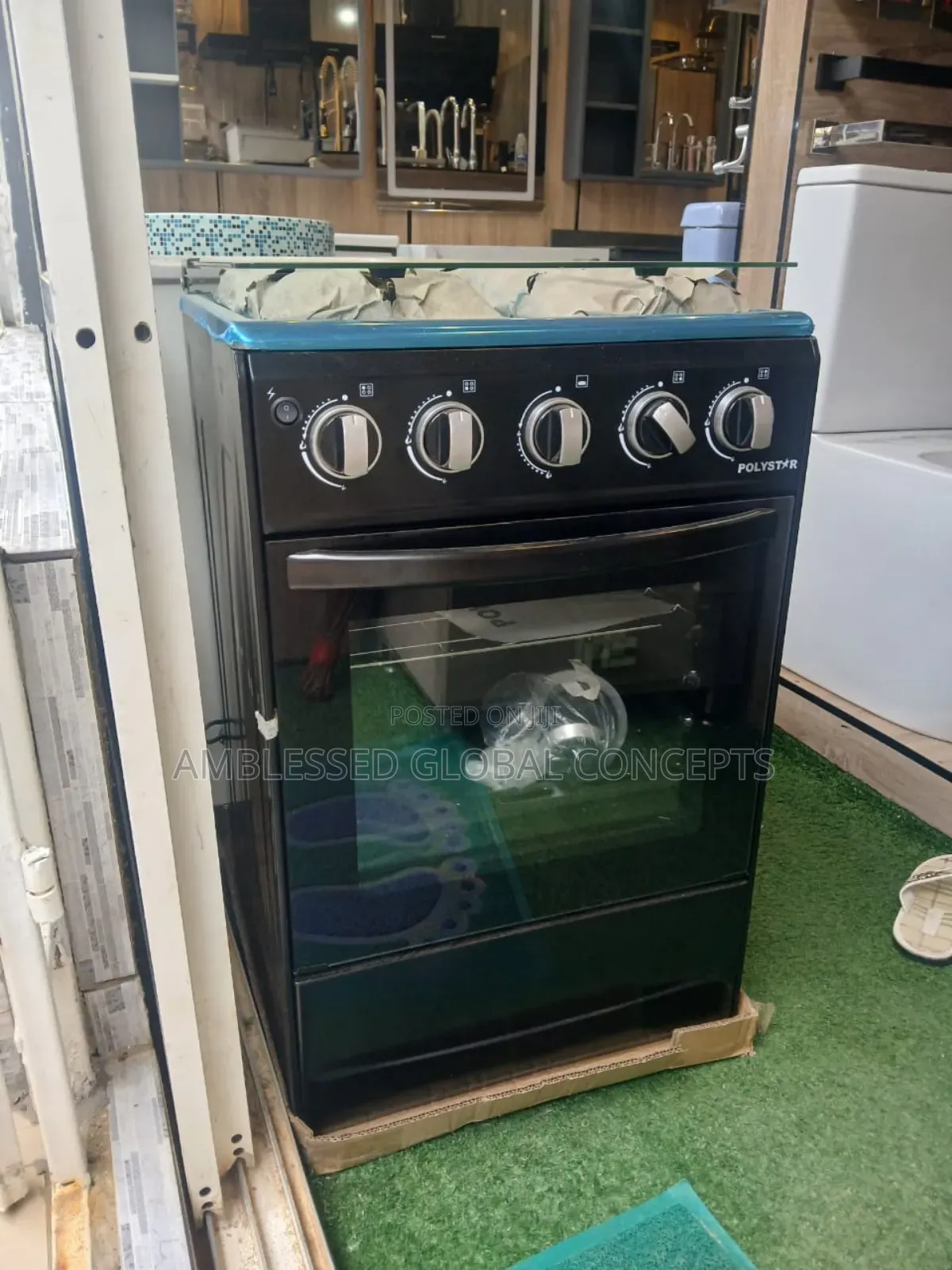 Excutive 4 Burner Standing Gas With Oven