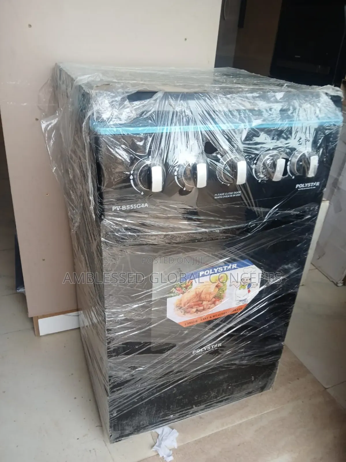 Excutive 4 Burner Standing Gas With Oven