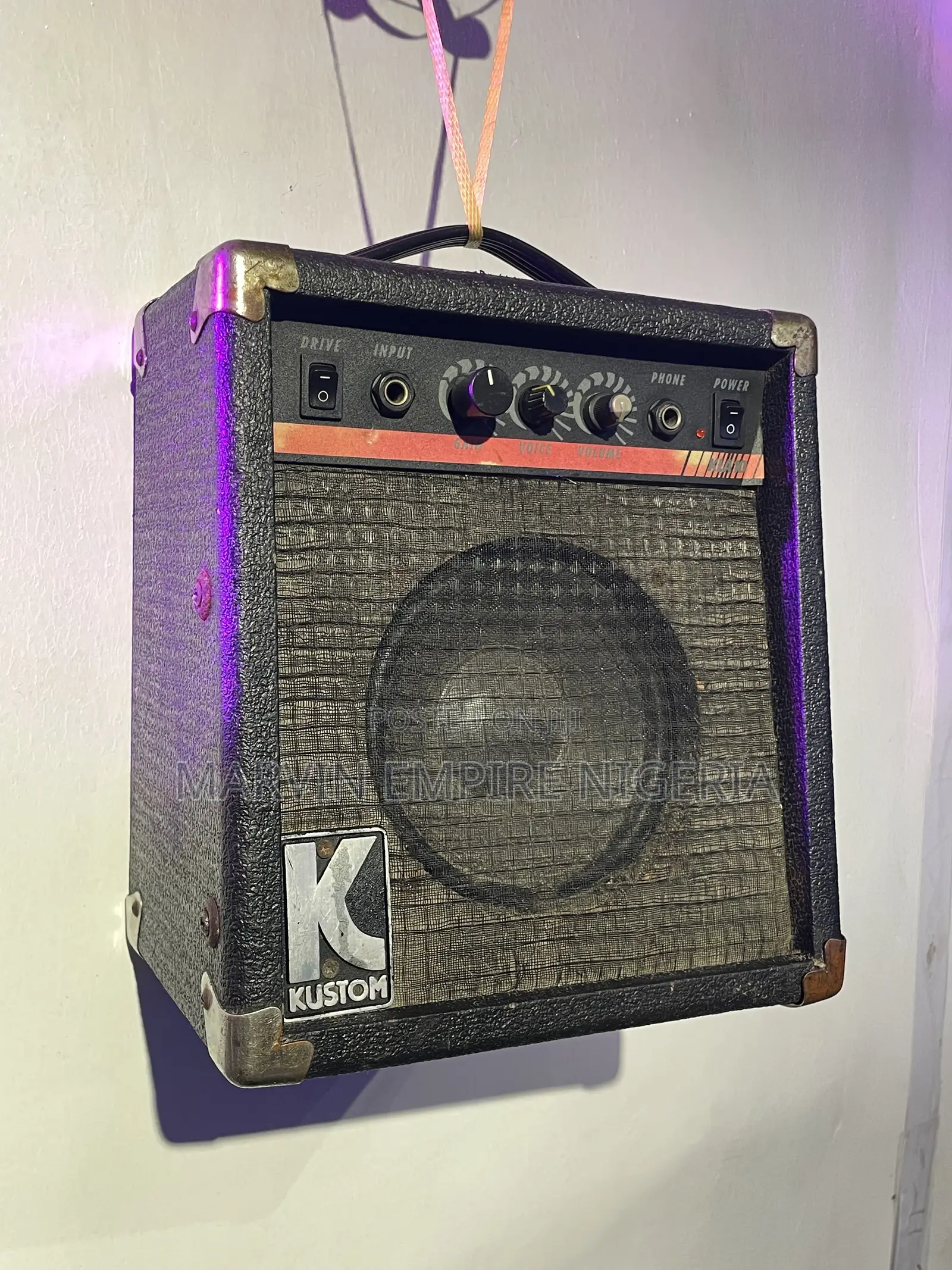 Kustom Combo Speaker Kla-10 Guitar 10w Amplifier