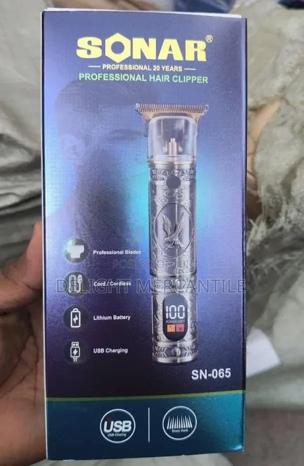 Sonar Rechargeable Professional Clipper