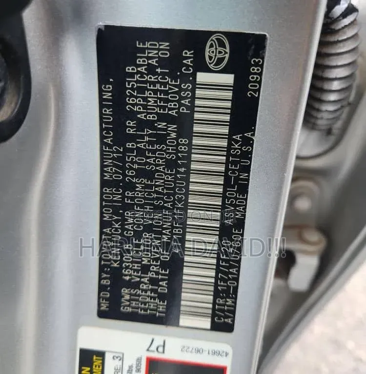 Toyota Camry 2013 Silver