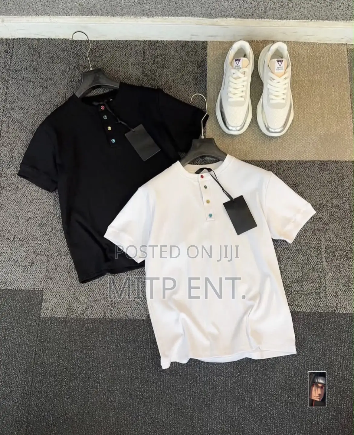 Henley Short Sleeve Tees