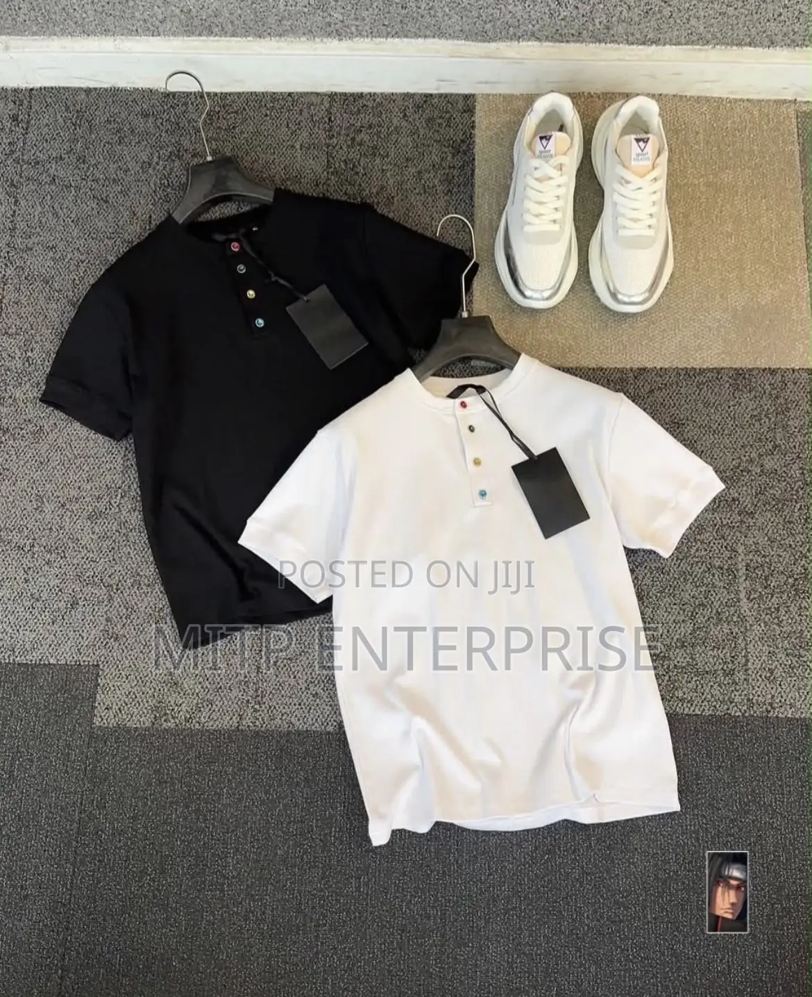 Henley Short Sleeve Tees
