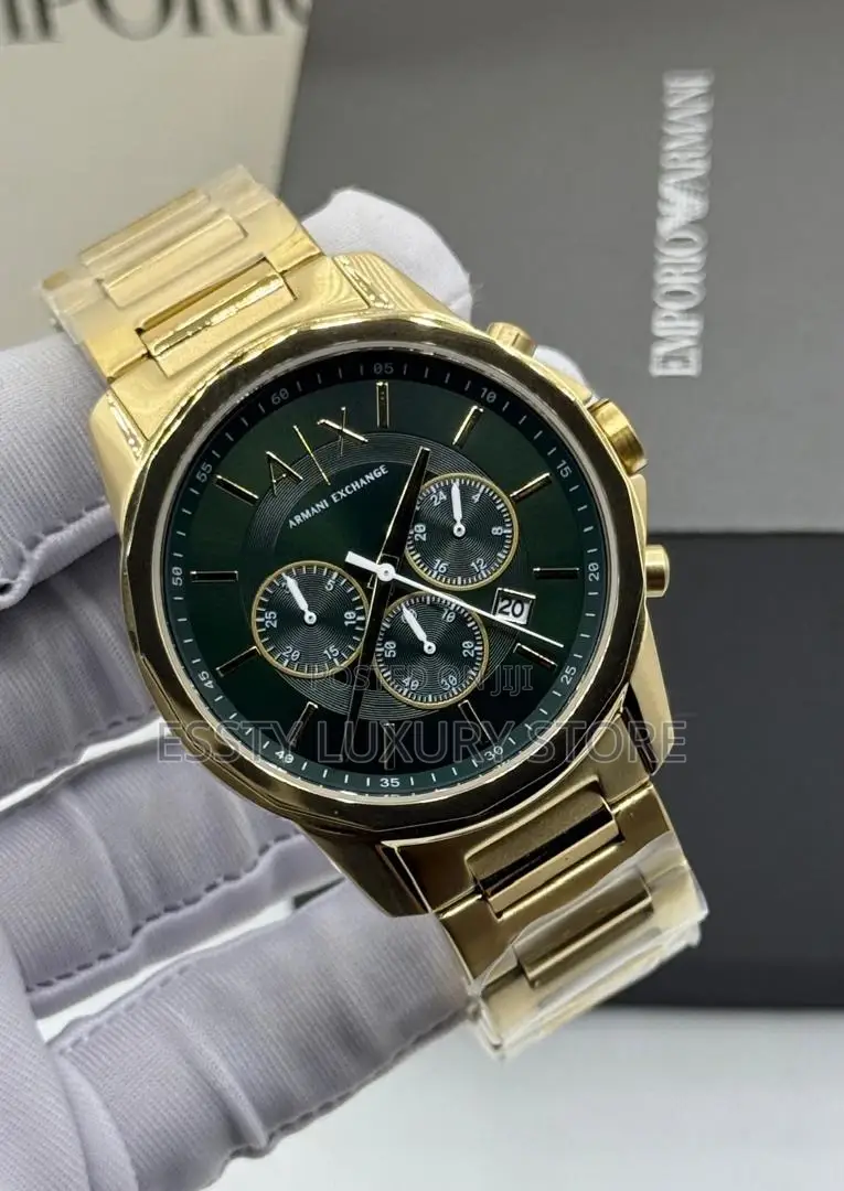 Armani Exchange Quality Luxury Men Stainless Steel Wristwatch