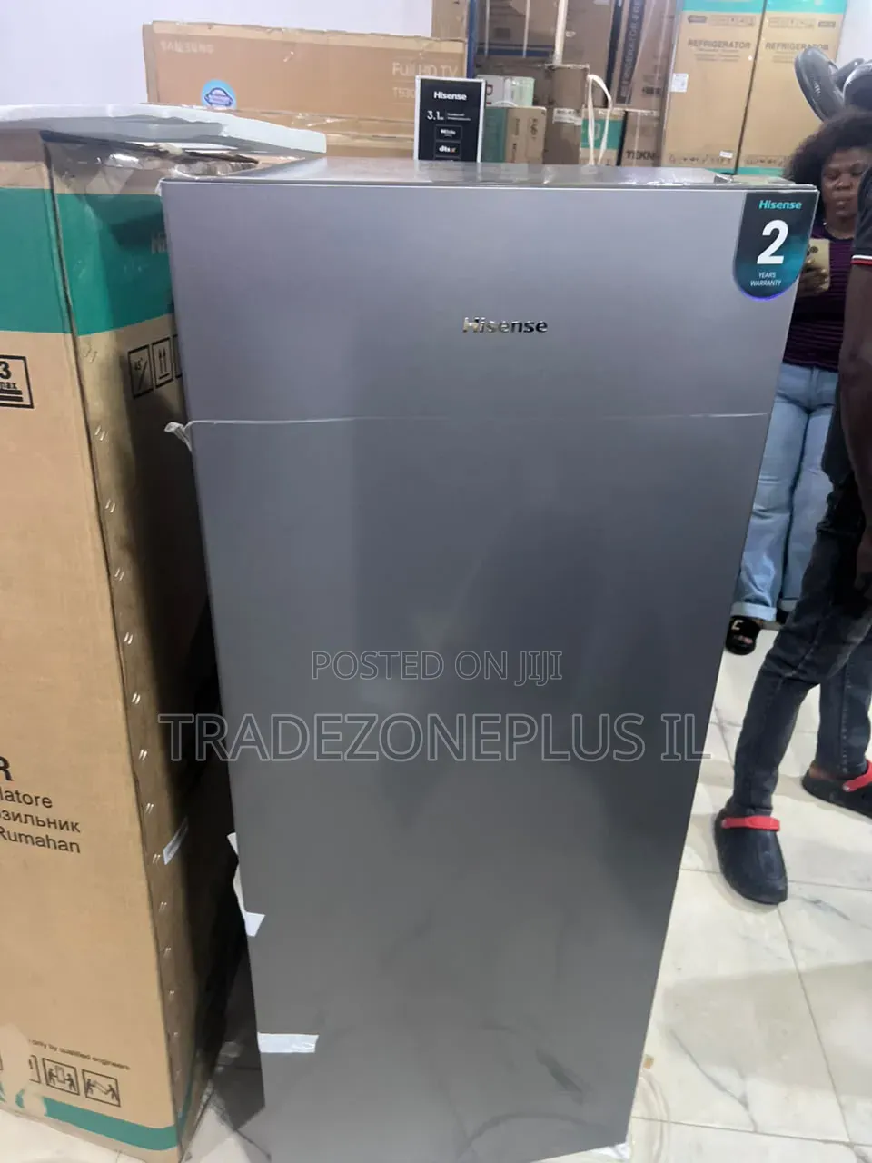 The Hisense Upright Freeze-190litres