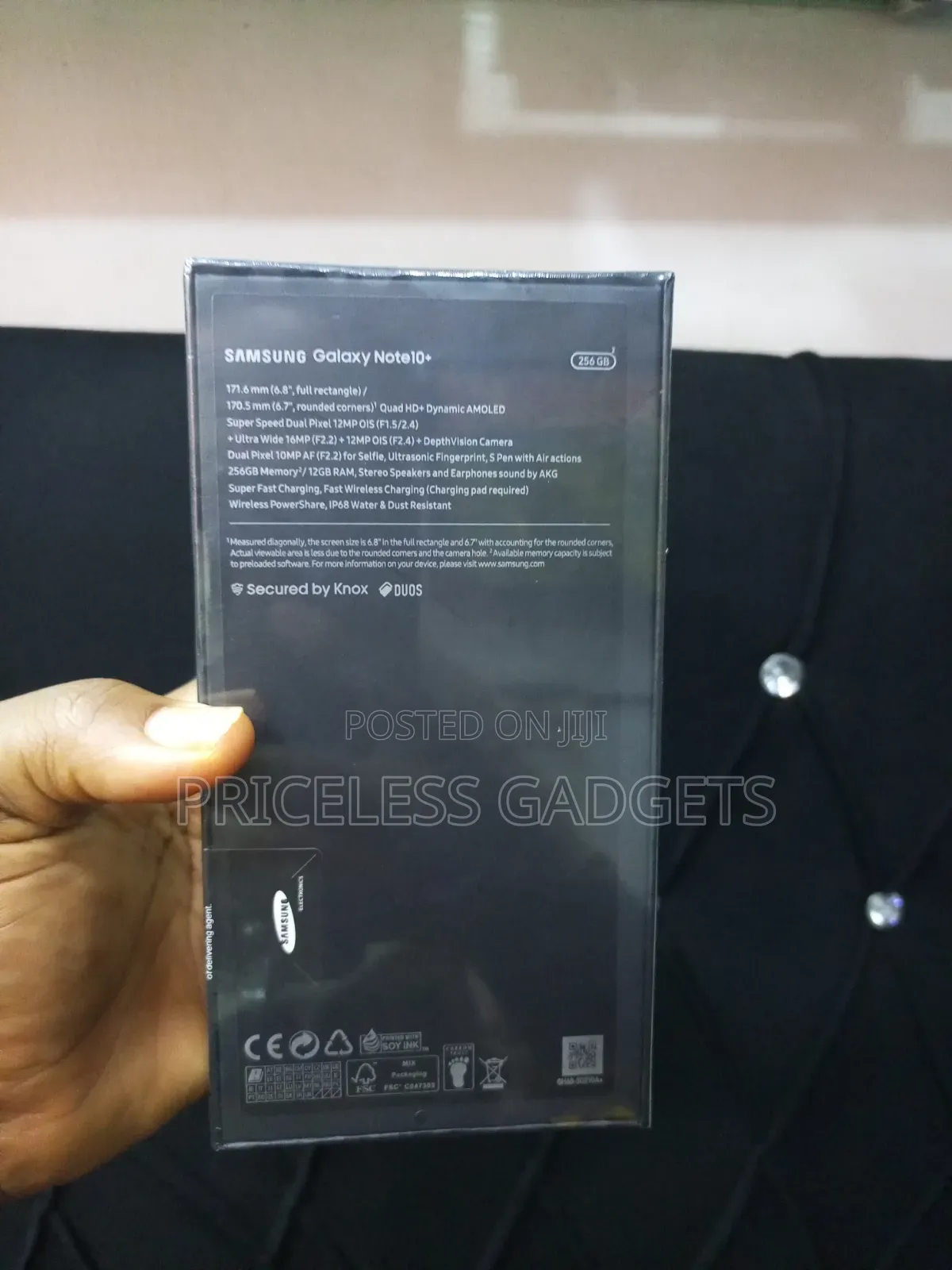 New Samsung Galaxy Note 10 Plus 256 GB Black