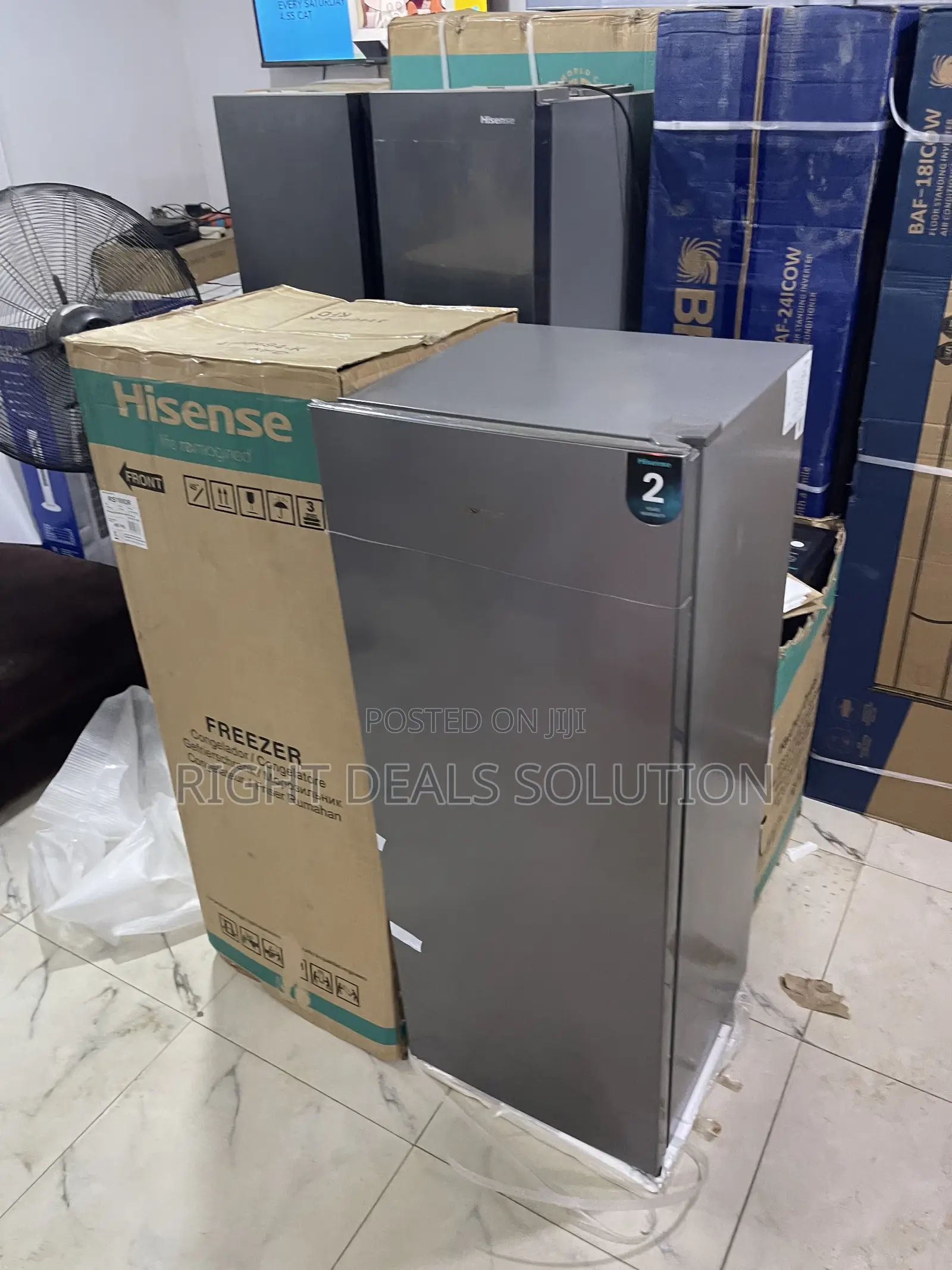 Original Hisense Rs189dr Refrigerator With Spacious Interior