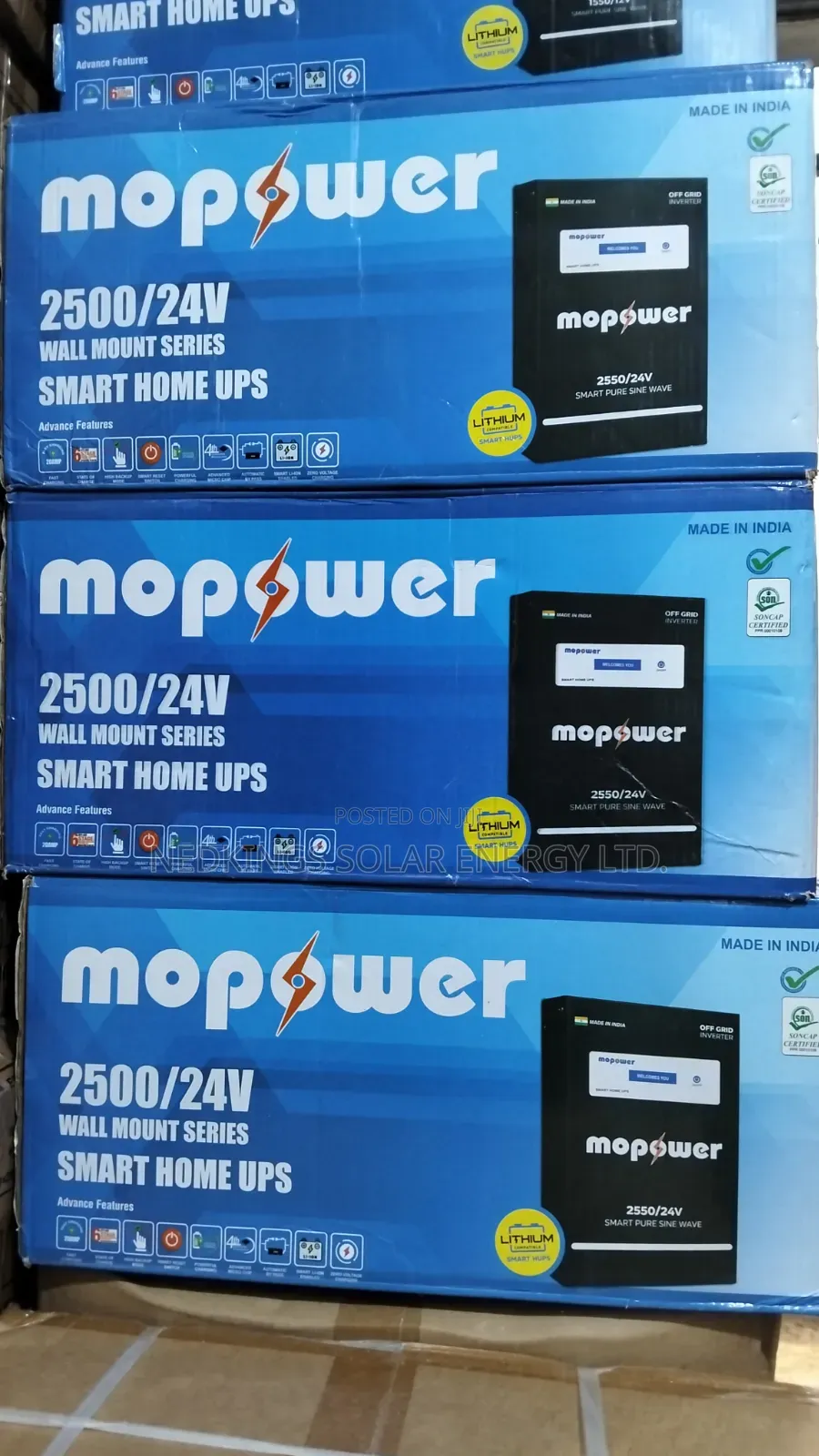 2.5kva 24v Mopower Inverter Wall Mount