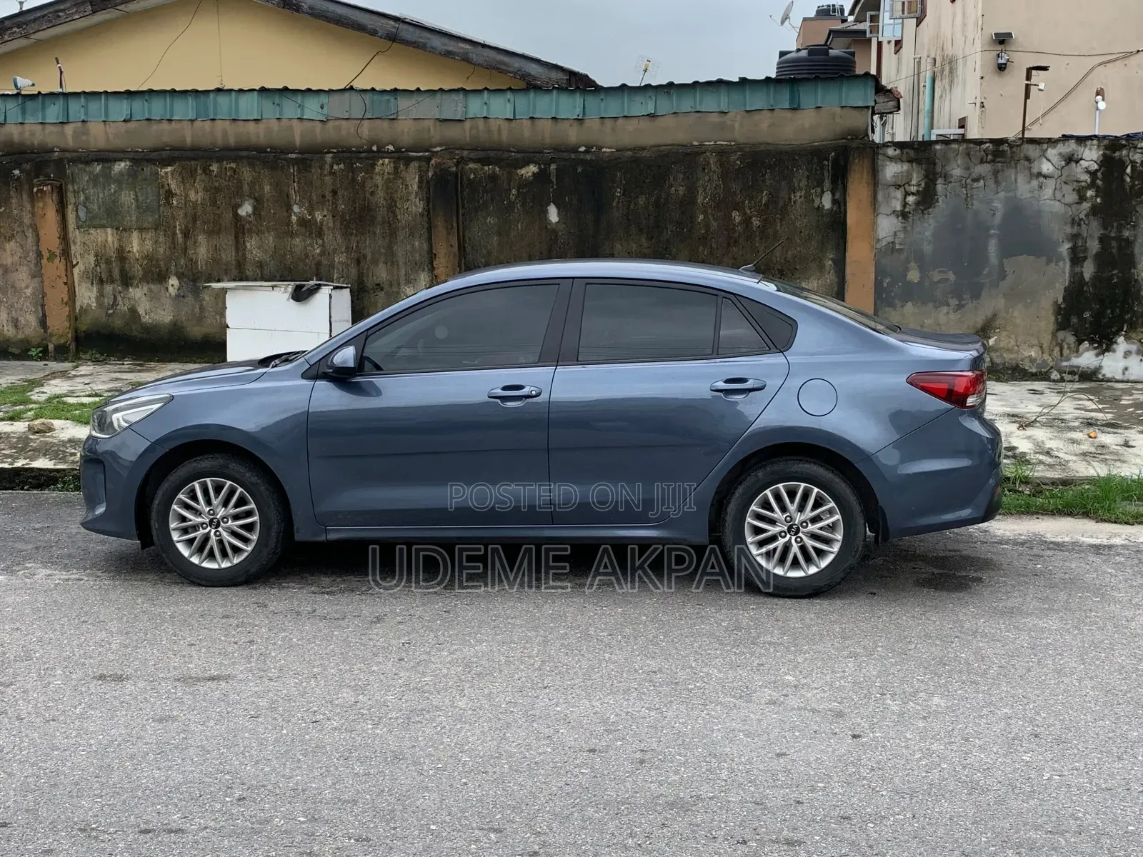 Kia Rio S Sedan 2020 Blue