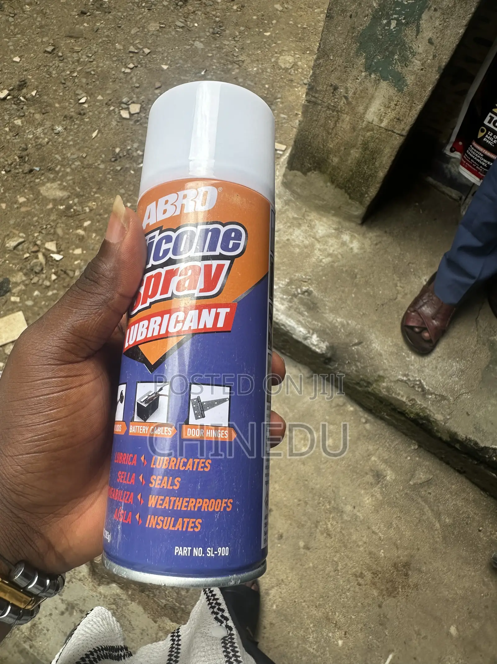 Abro Silicone Spray Lubricant