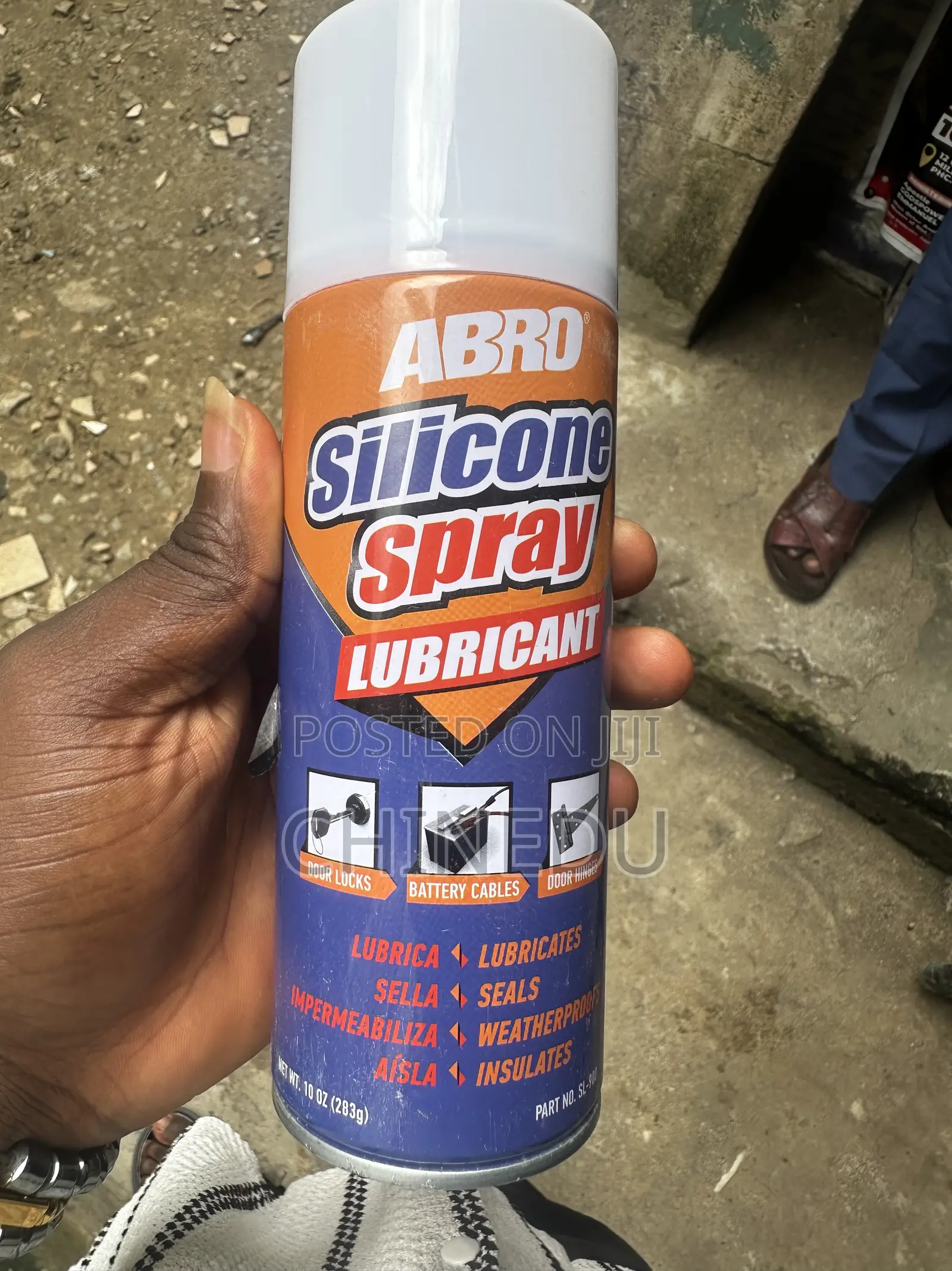 Abro Silicone Spray Lubricant