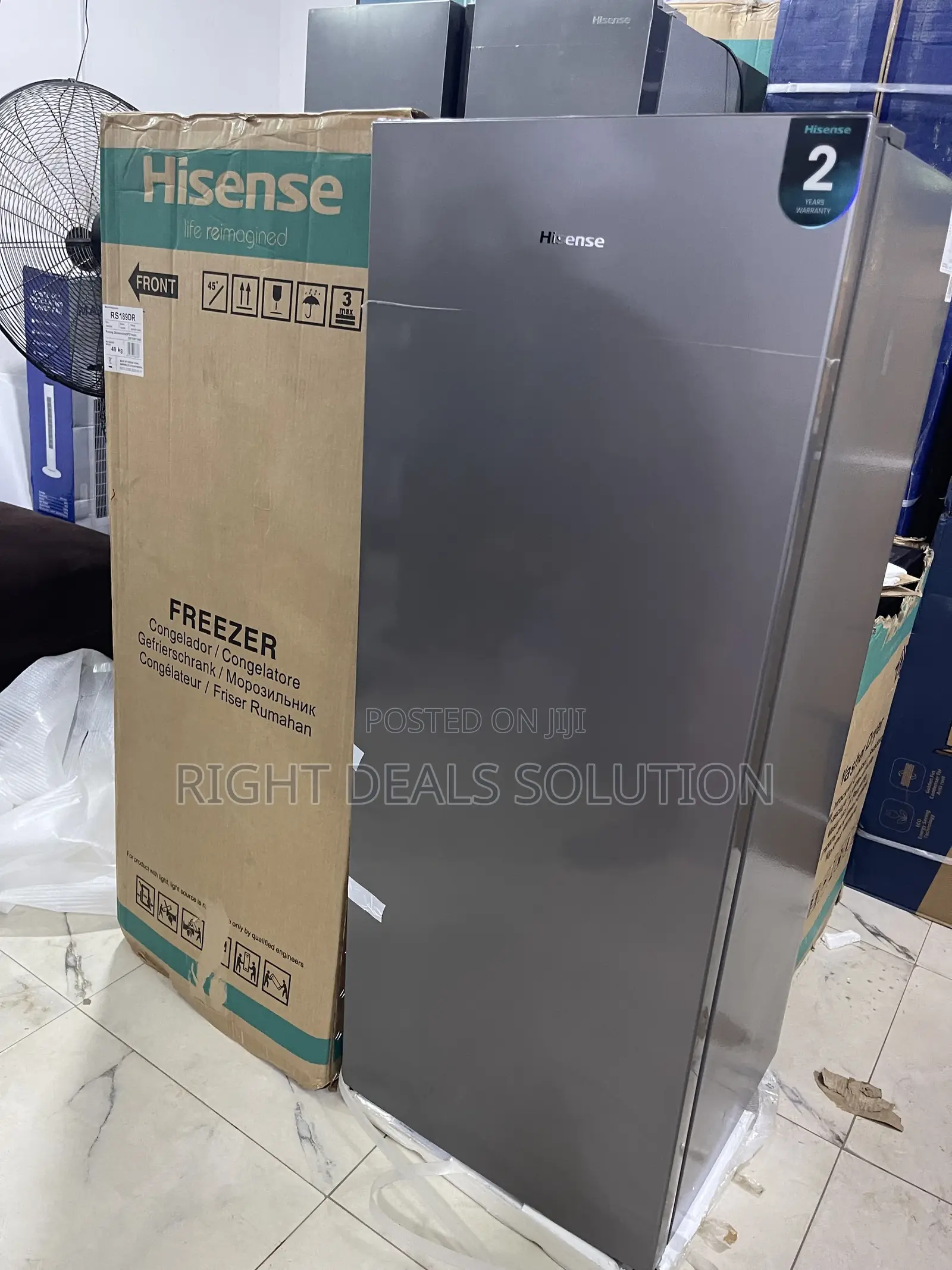 Brand New Hisense Rs189dr Single Door Refrigerator You Can Trust