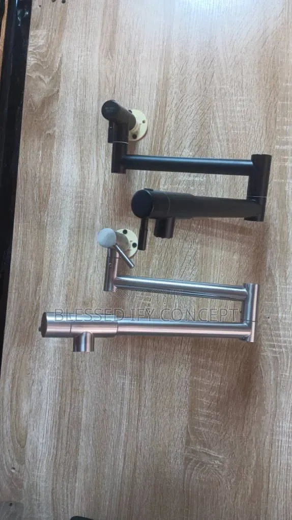 High Quality Pot Filler Tap, Chrome and Black Color