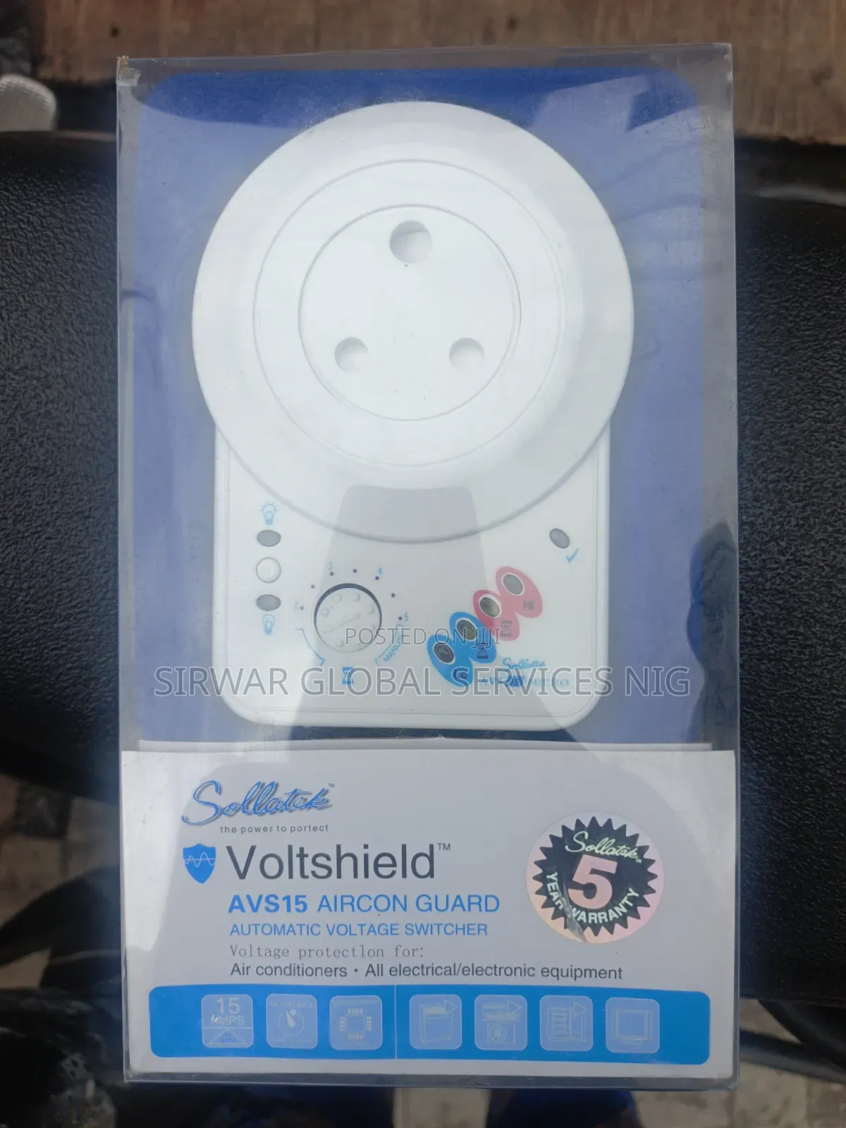Avs 13amps And 15amps Air-conditioning Guard, Automatic Voltage Switch