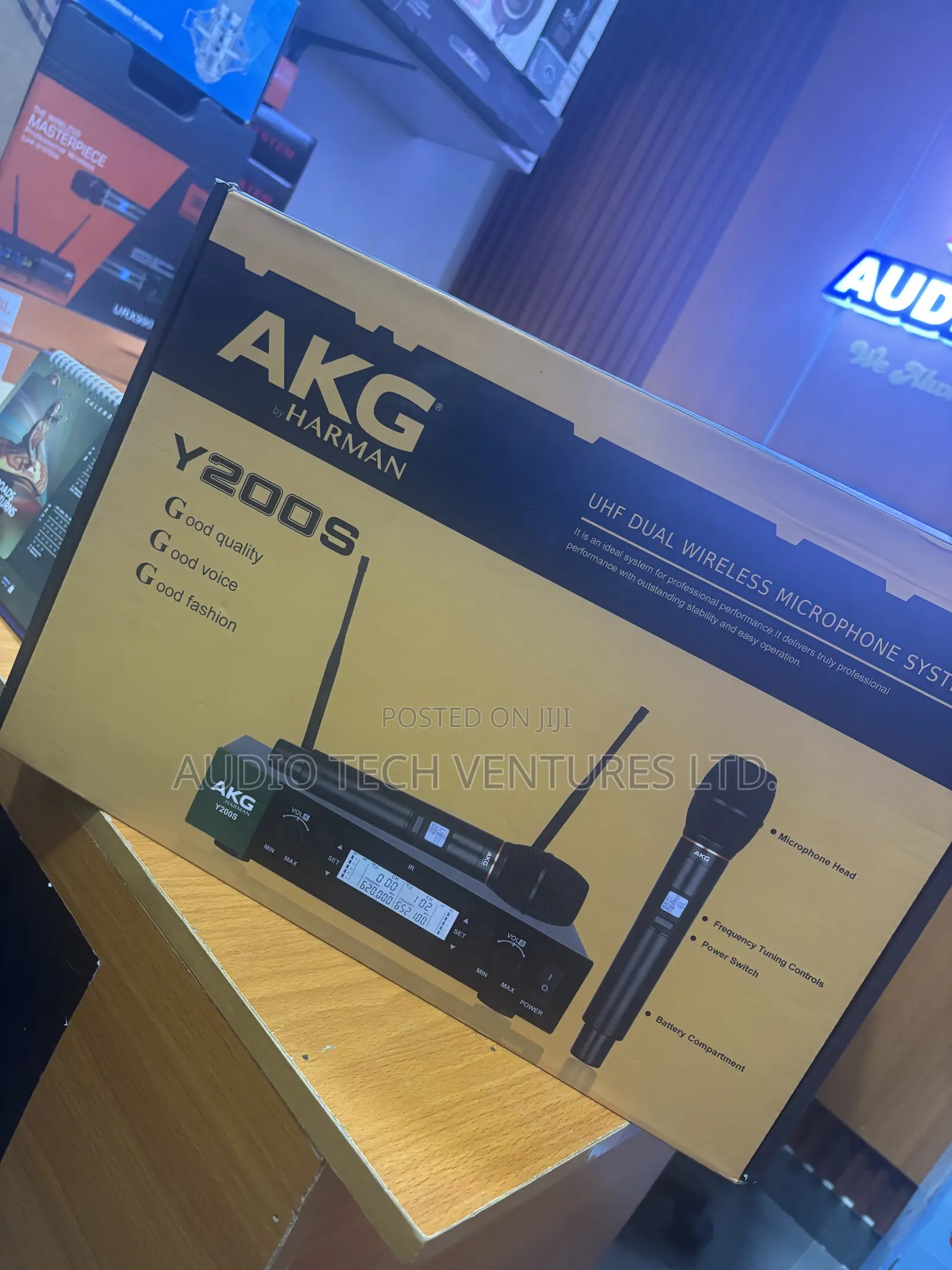 Akg Harman Wireless Mic Y200s