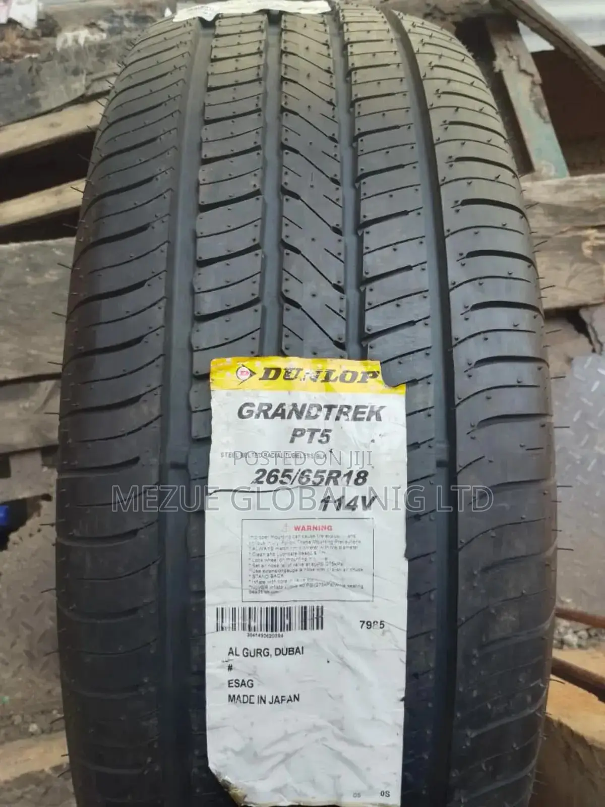 Dunlop Tyre 265/65/18 Toyota Tacoma Etc 