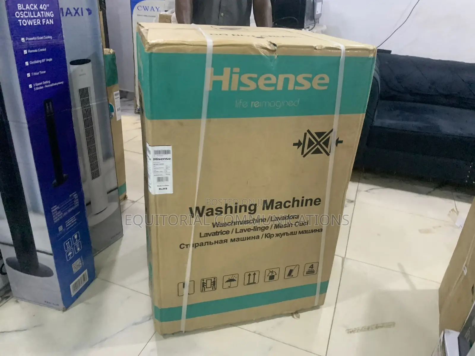 Hisense 11kg Washing Machine With Double Water Inlet – Wt3k1123ub
