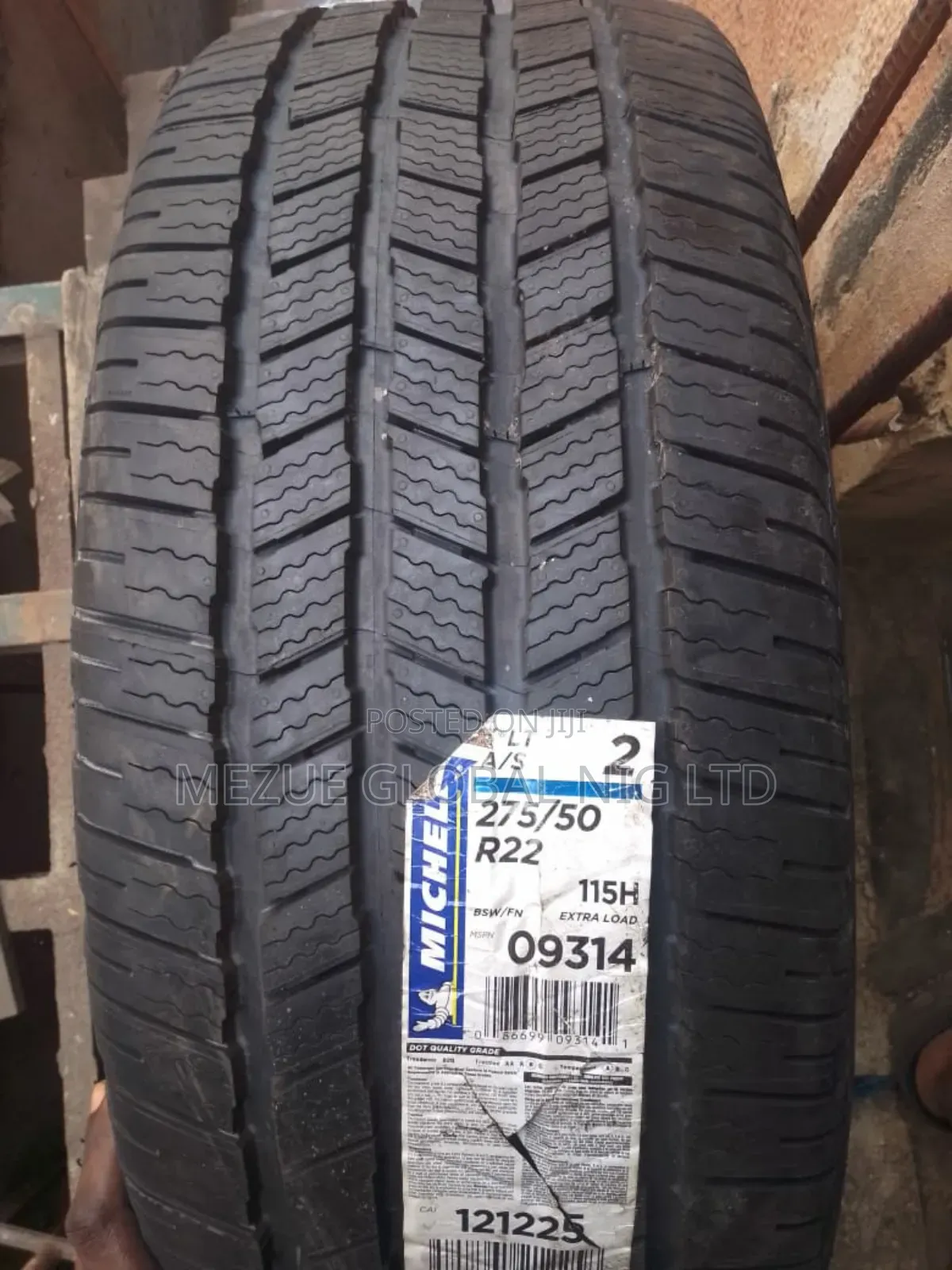 Michelin Tyre 275/50/22 for Toyota Landcruser Etc 