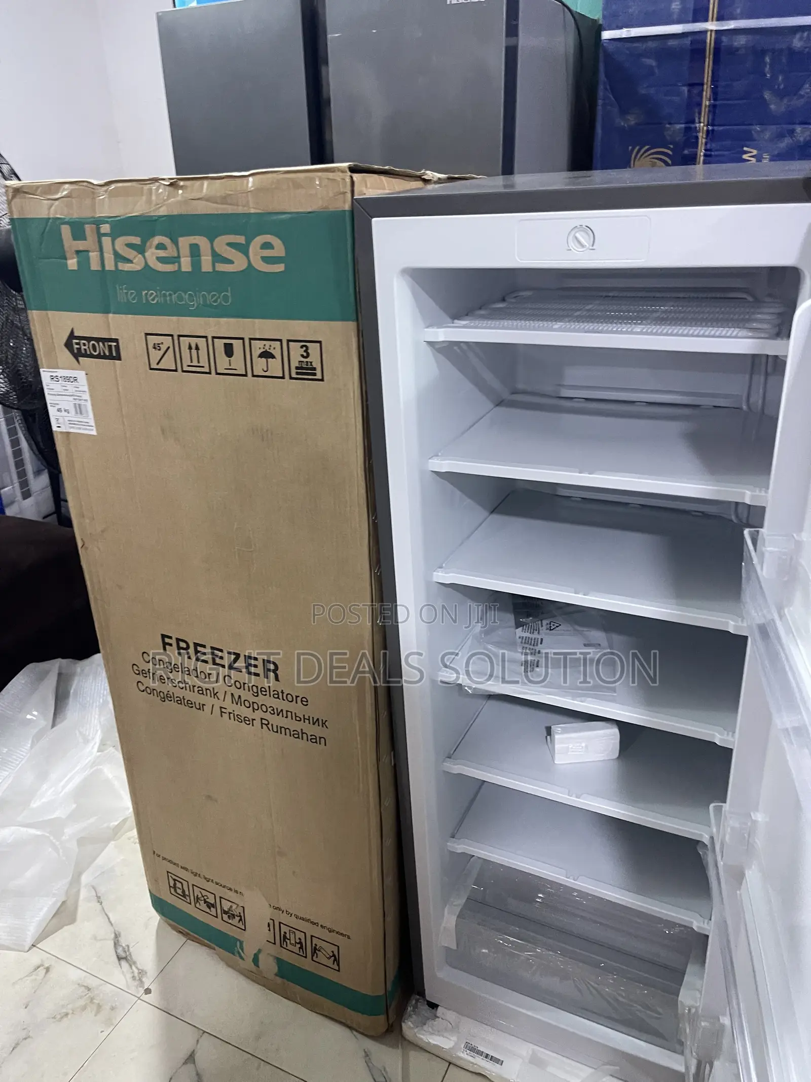 Brand New Hisense Rs189dr Refrigerator With Quality Finish
