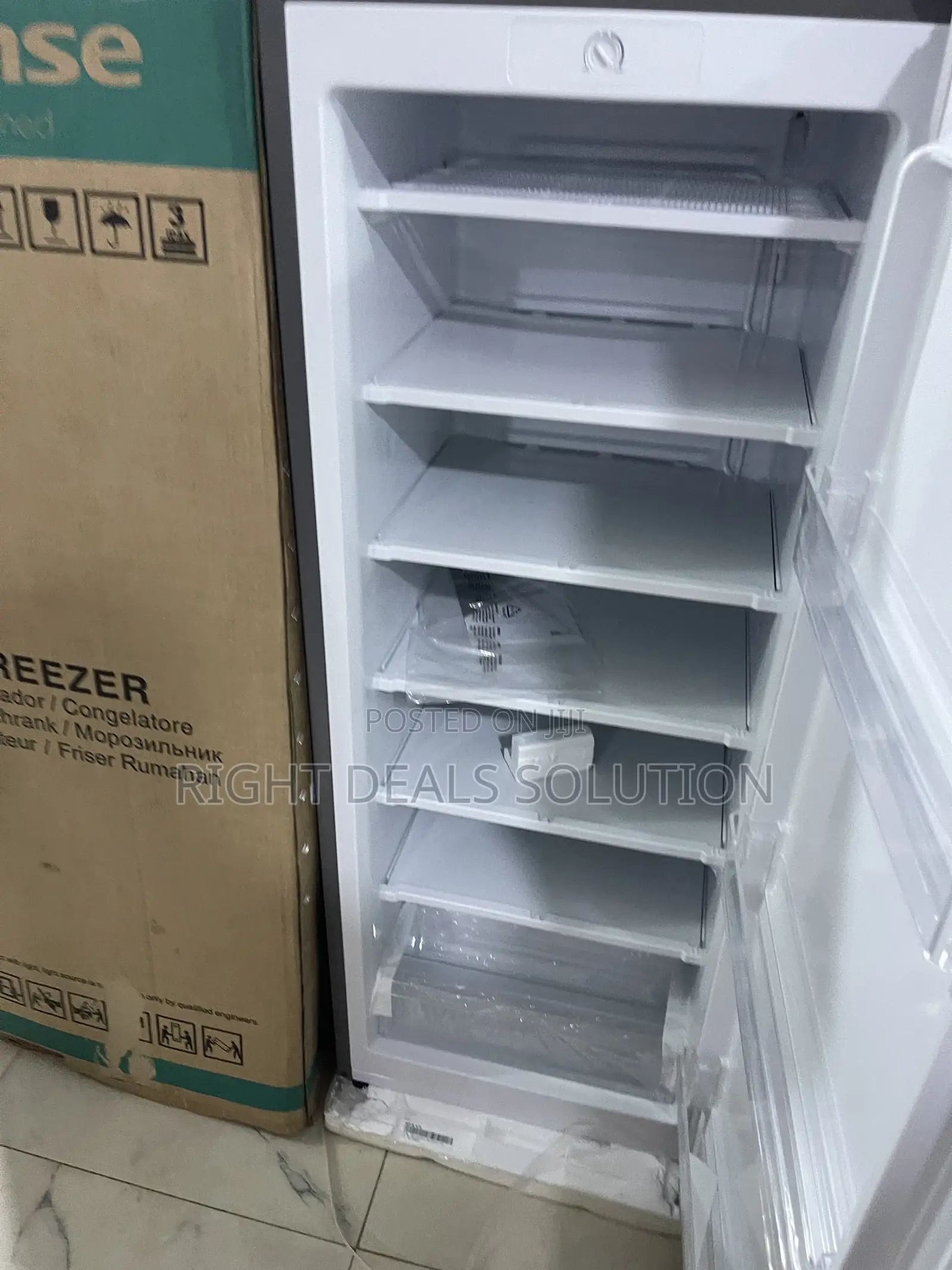 Brand New Hisense Rs189dr Refrigerator With Strong Cooling Power