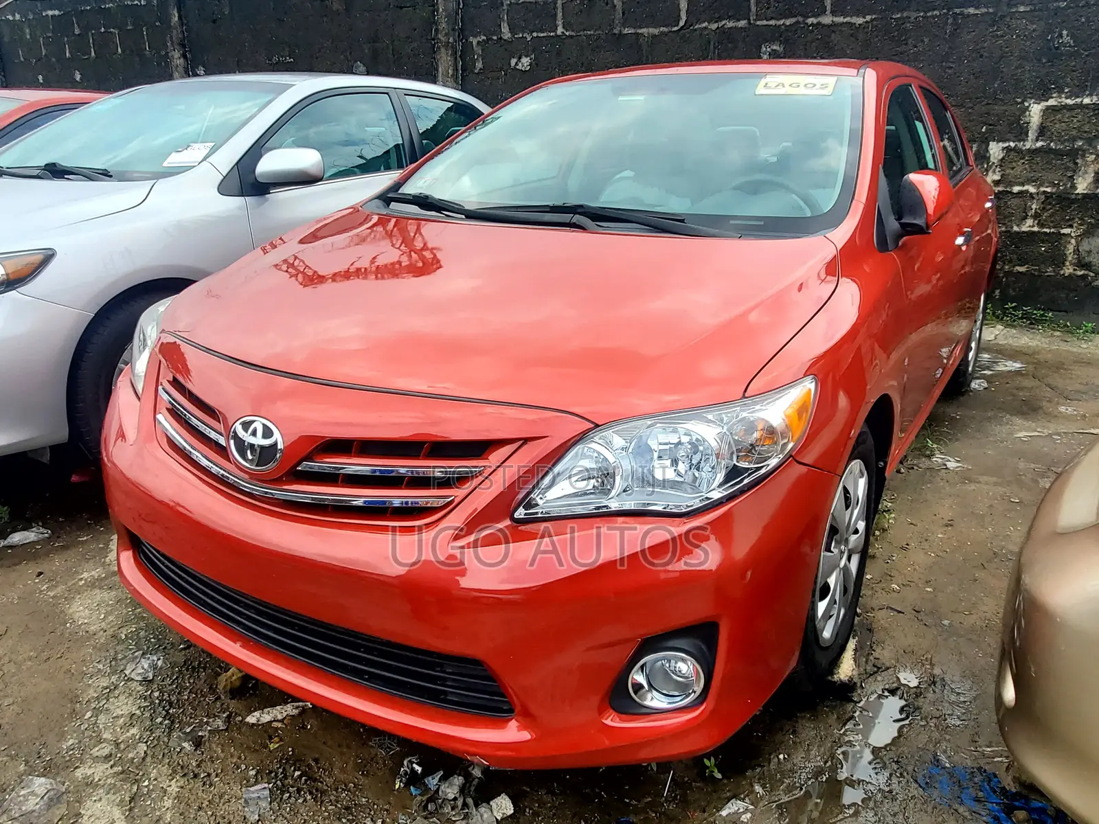 Toyota Corolla LE 4dr Sedan (1.8L 4cyl 4A) 2010 Red