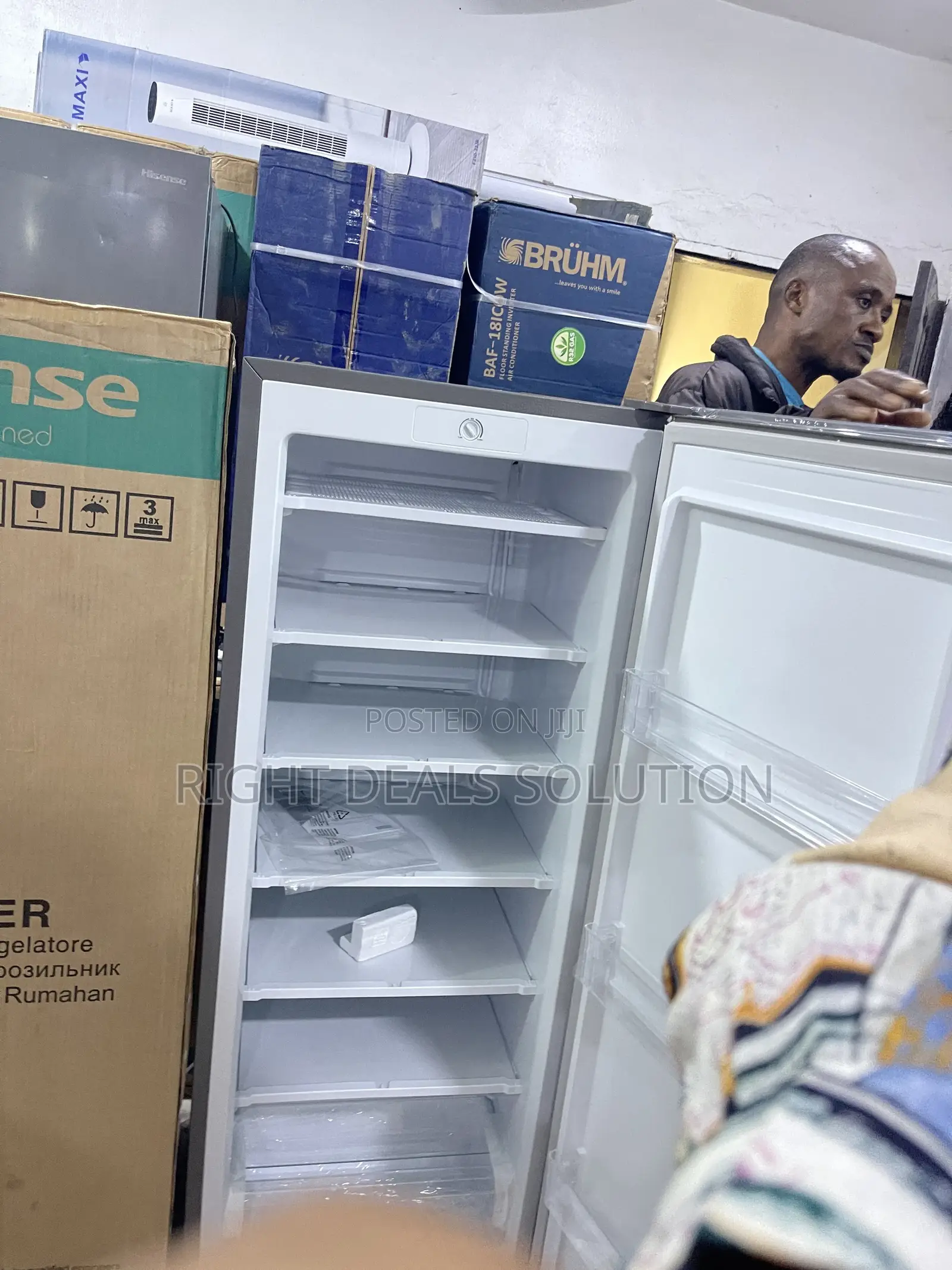 The Brand New Hisense Rs189dr Refrigerator With Quiet Operation